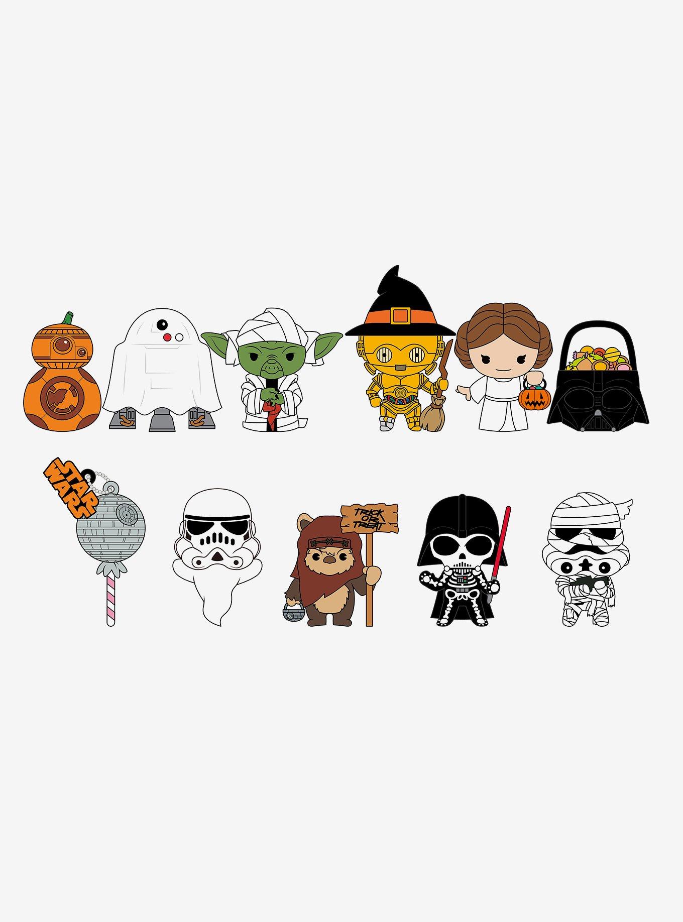 Star Wars Halloween Blind Bag Figural Bag Clip, , hi-res