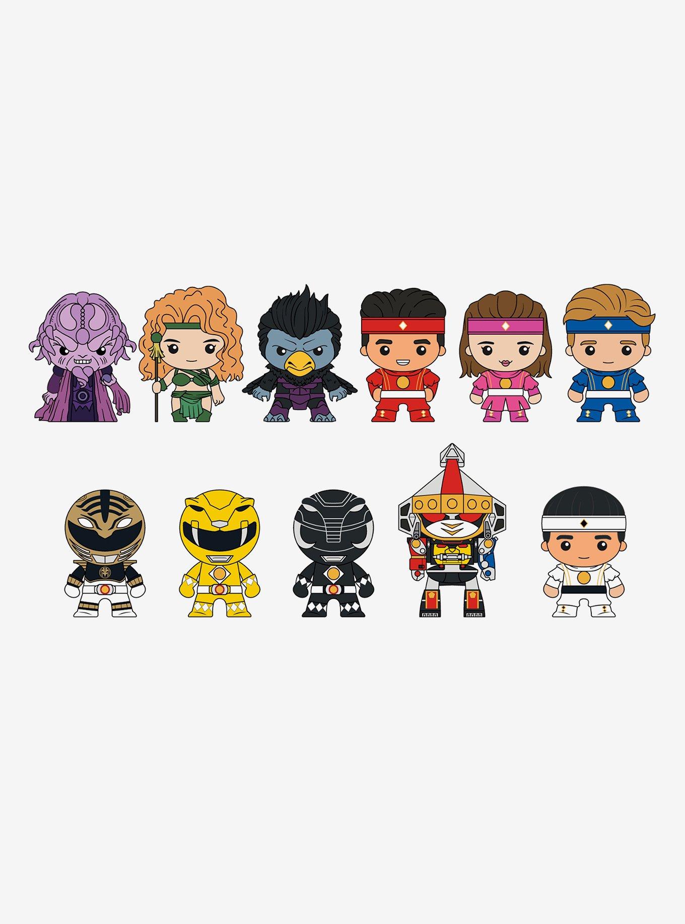 Mighty Morphin' Power Rangers (Series 2) Blind Bag Figural Bag Clip, , hi-res