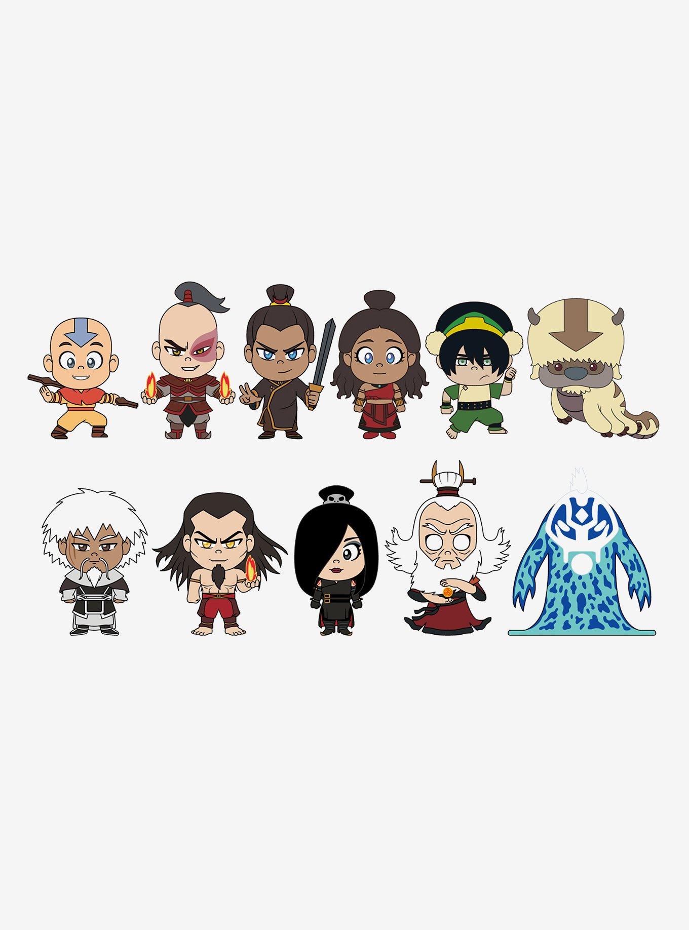 Avatar: The Last Airbender (Series 3) Blind Bag Figural Bag Clip, , hi-res