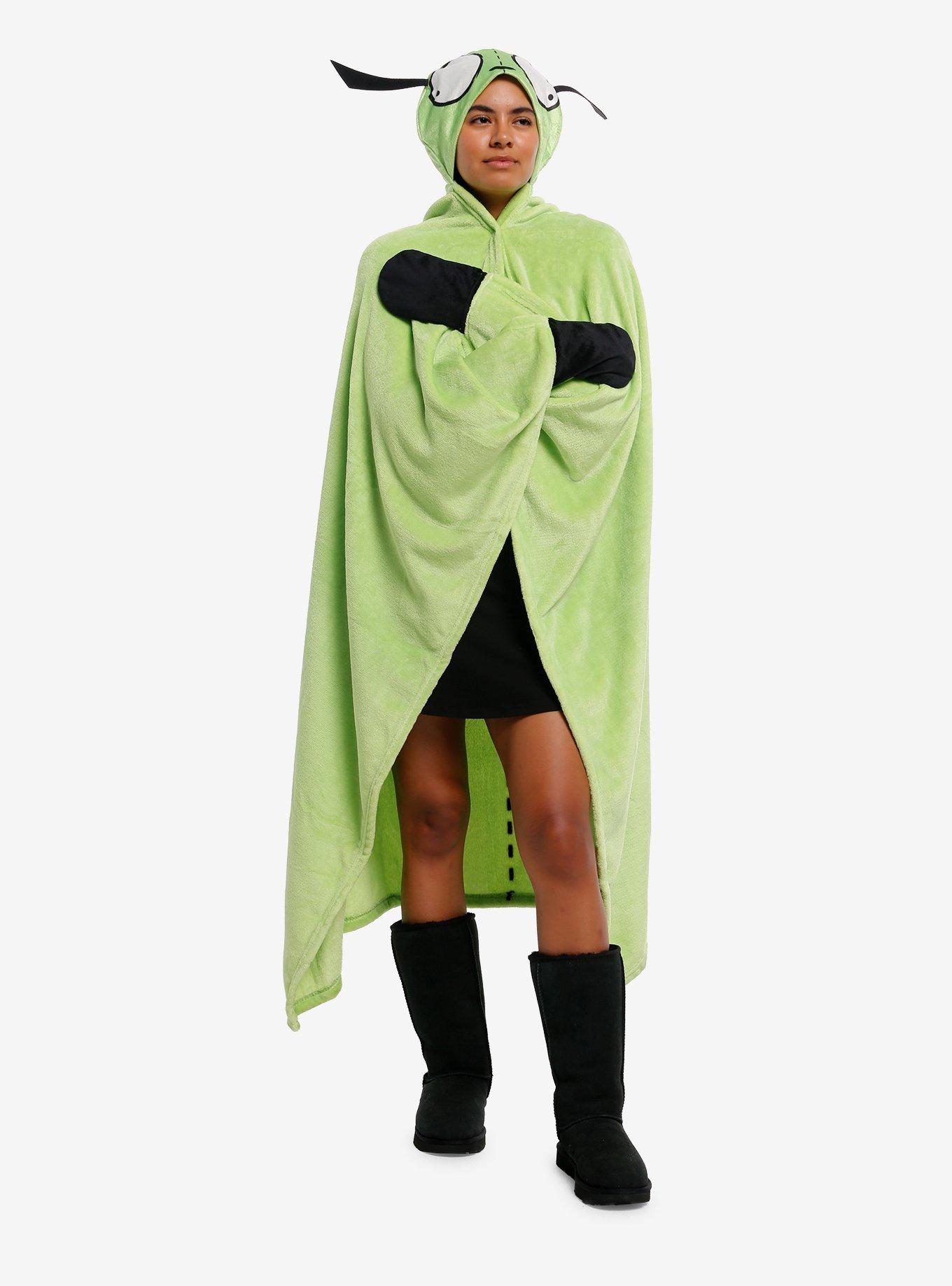 Invader Zim GIR Hooded Blanket, , hi-res