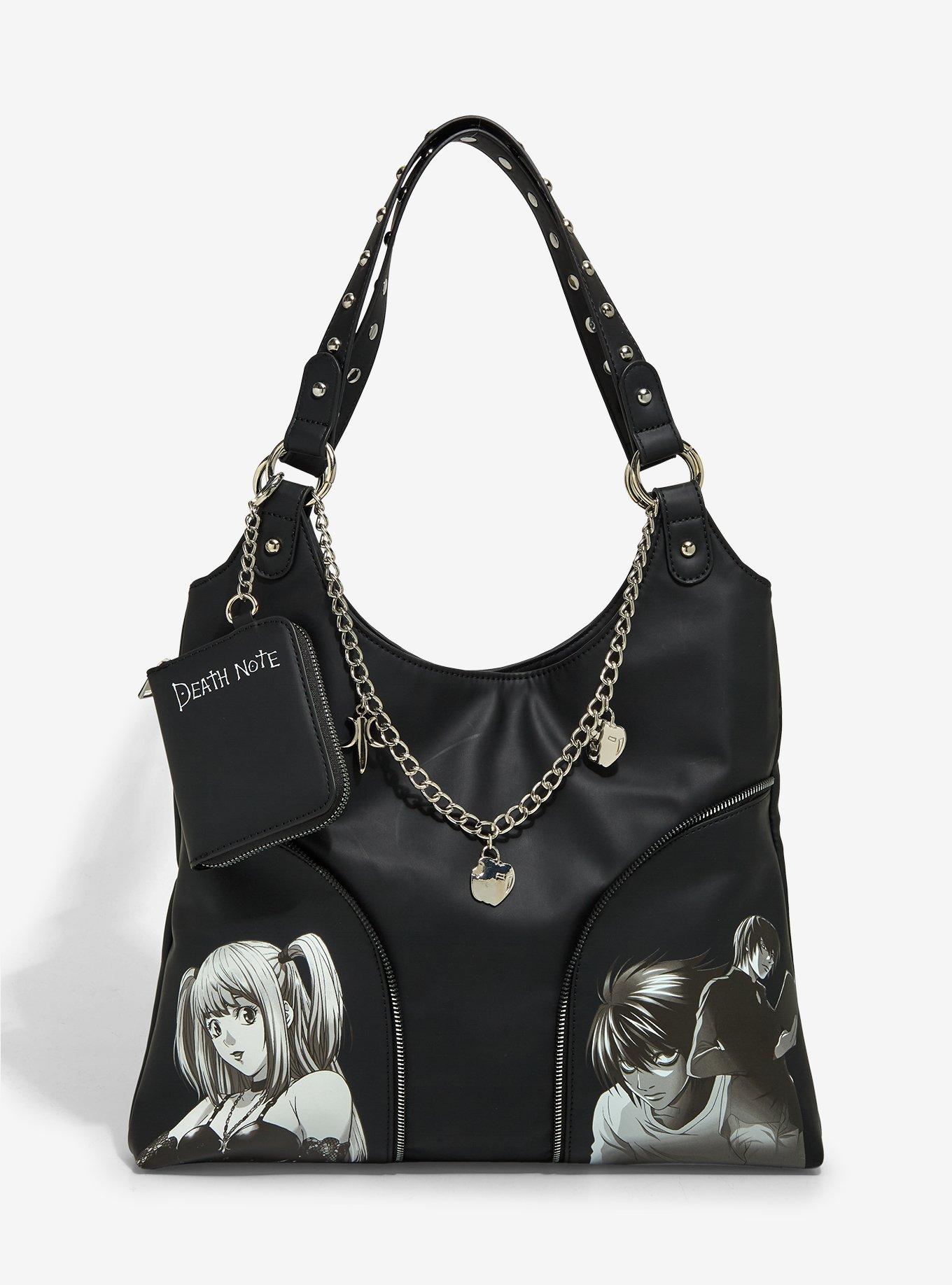 Death Note Slouchy Shoulder Bag With Coin Purse Hot Topic