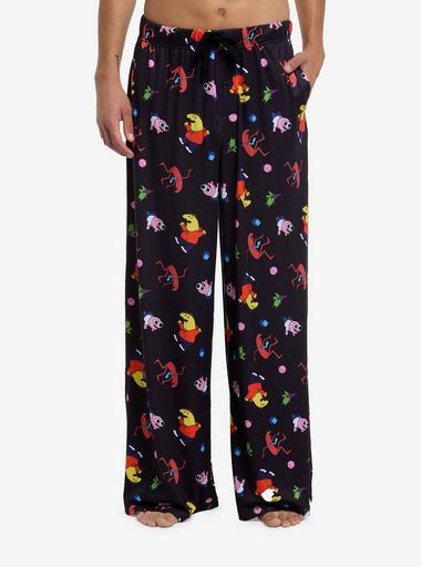 Pantalon De Pyjama Polaire Friends Of The Heart - Taille Large - Rose - 100% Polyester