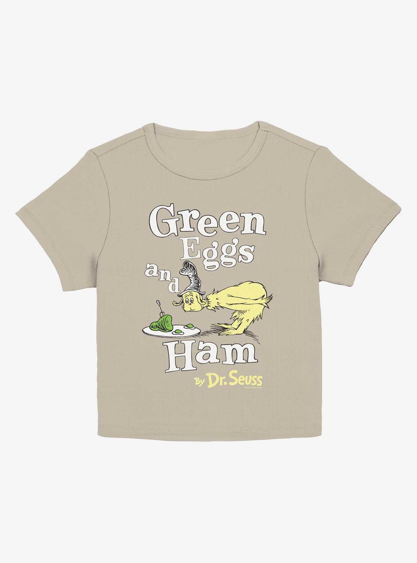 Dr. Seuss Green Eggs And Ham Girls Baby T-Shirt, PLAZTAUPE, hi-res
