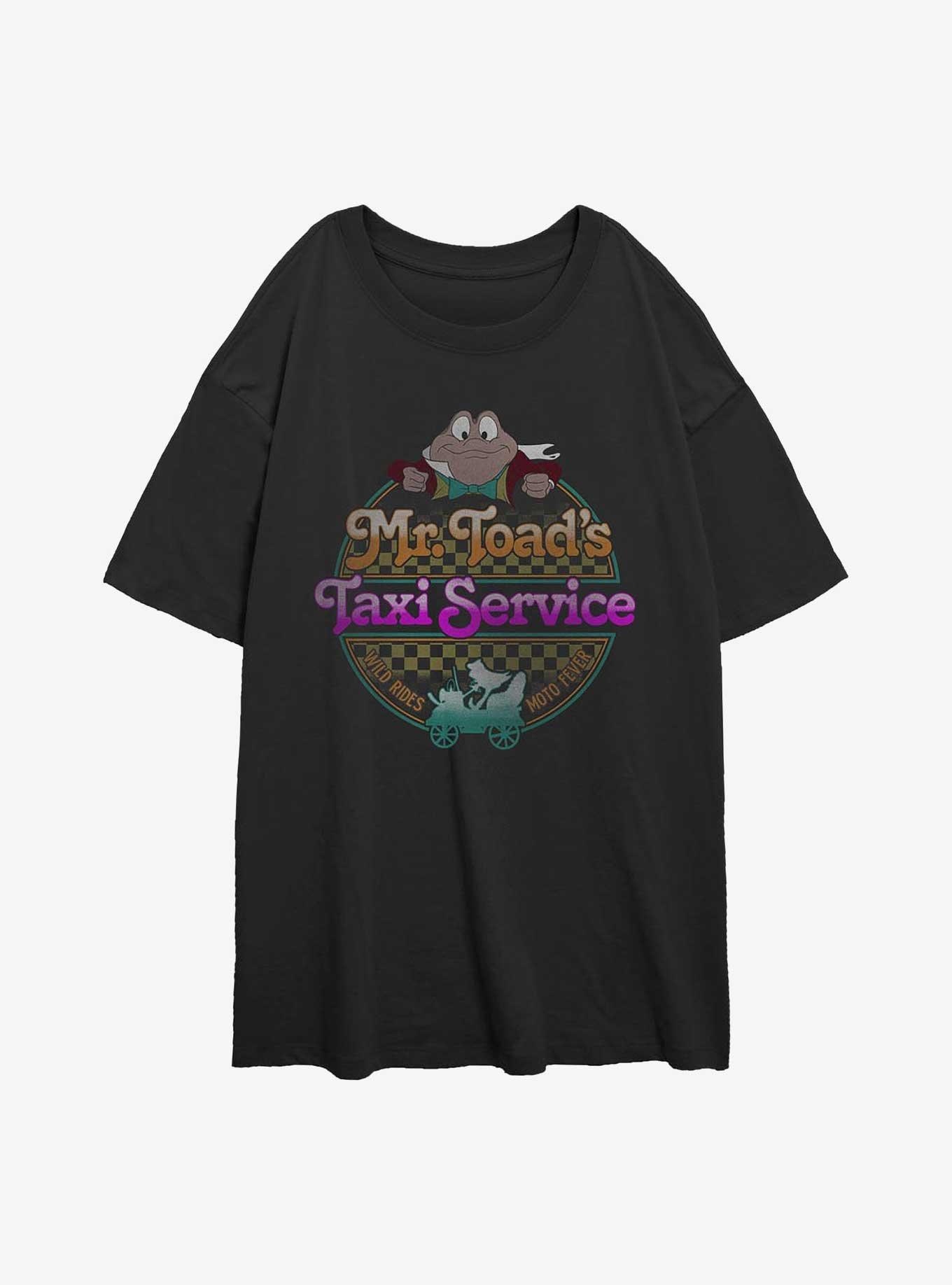Disney The Adventures Of Ichabod And Mr. Toad Crazy Girls Oversized T-Shirt, , hi-res