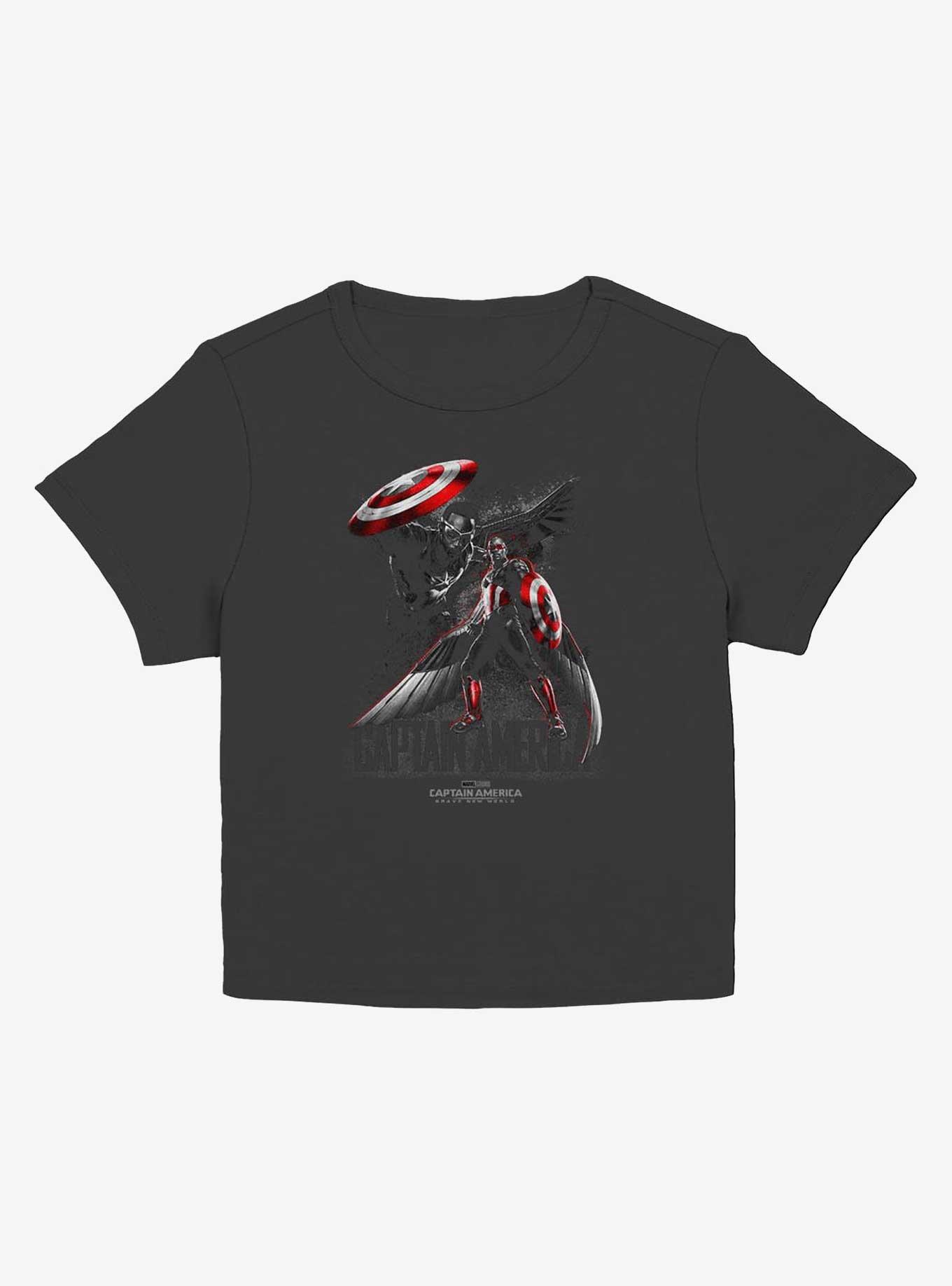 Captain America: Brave New World Pose Girls Baby T-Shirt, BLACK, hi-res