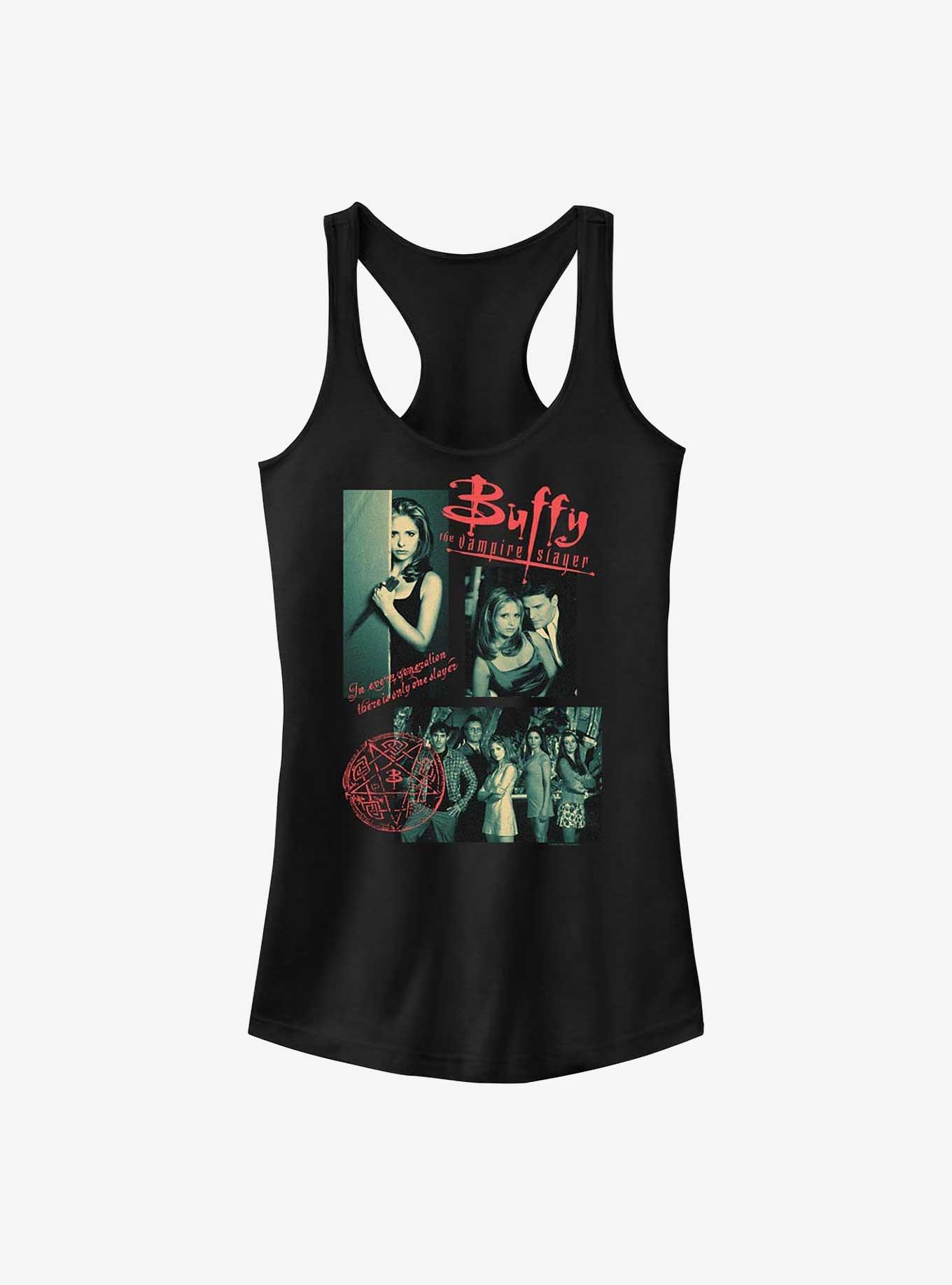Buffy The Vampire Slayer Multi Image Girls Tank