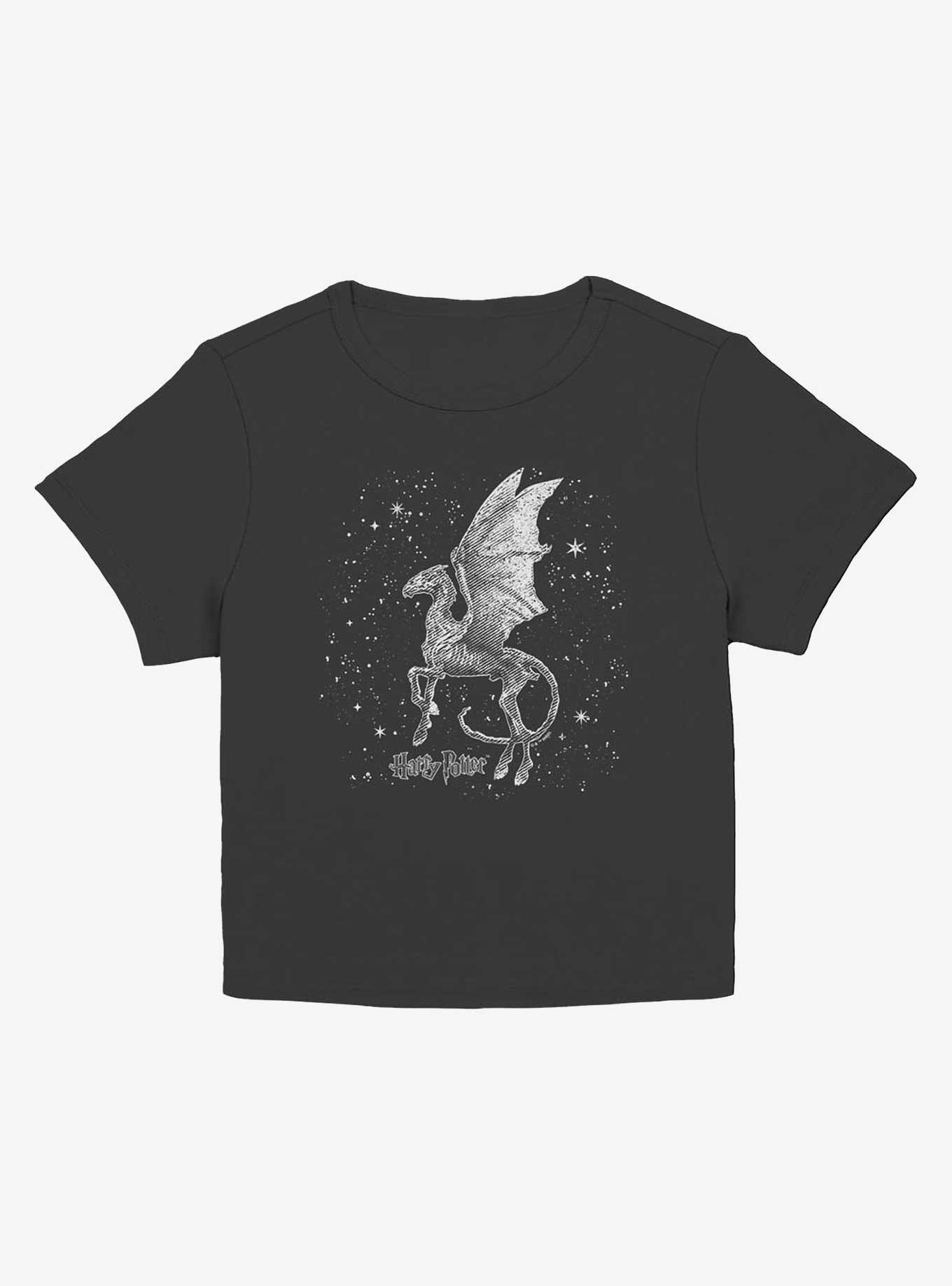 Harry Potter Thestral Moon Girls Baby T-Shirt, BLACK, hi-res
