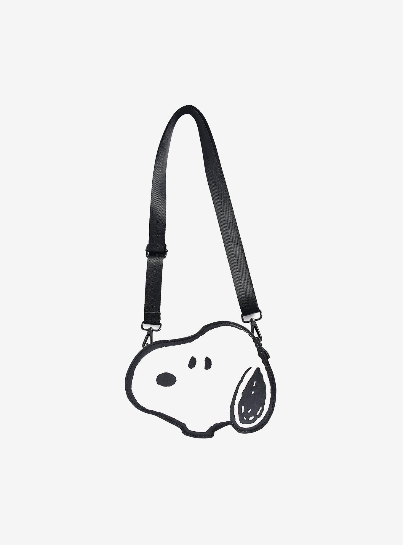 Peanuts Snoopy Head Die-Cut Crossbody Bag, , hi-res