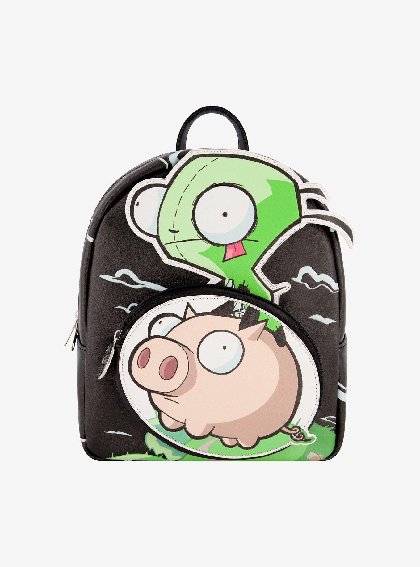 Invader Zim GIR On Pig Mini Backpack, , hi-res