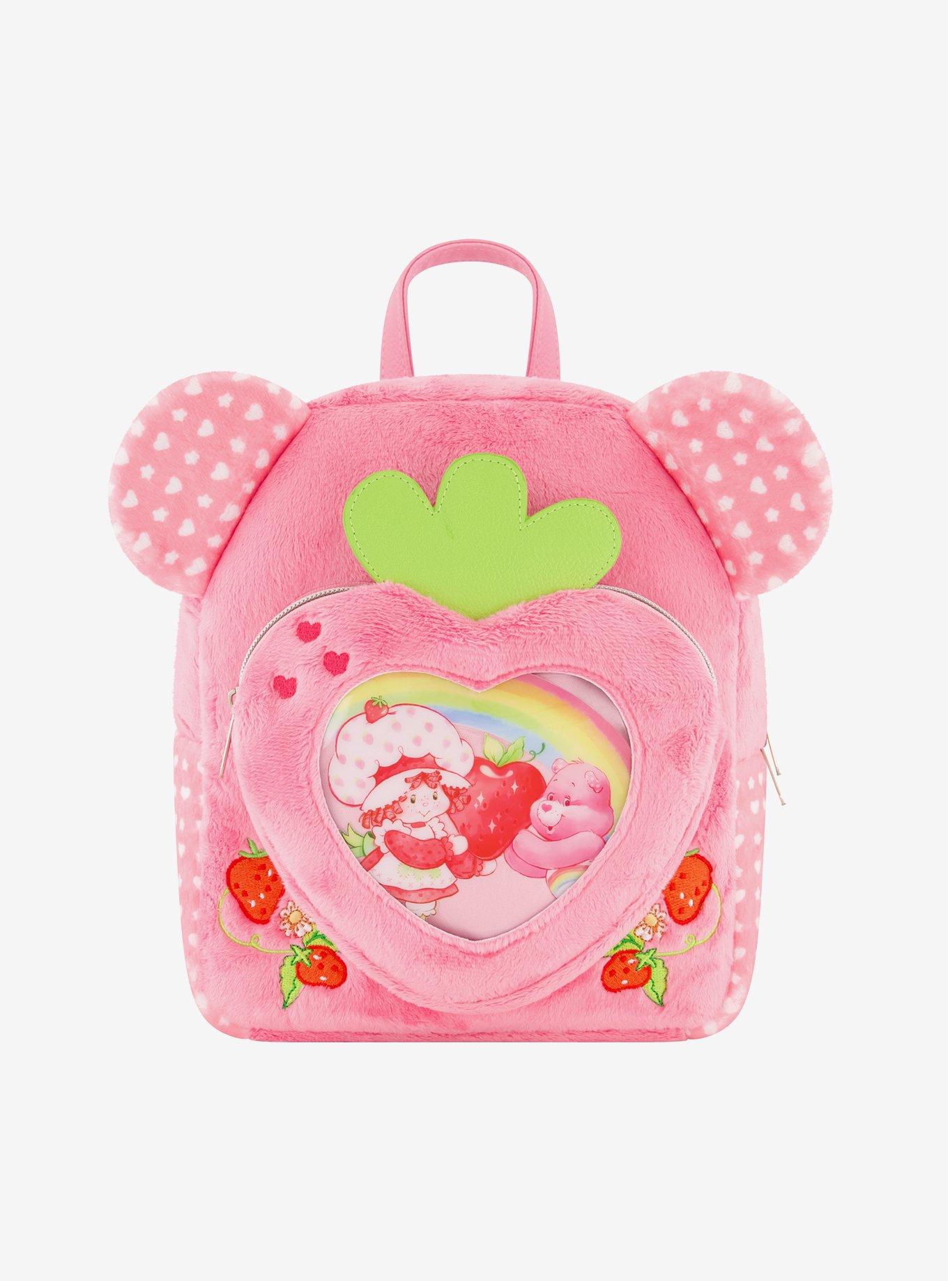 Care Bears x Strawberry Shortcake Plush Heart Mini Backpack, , hi-res