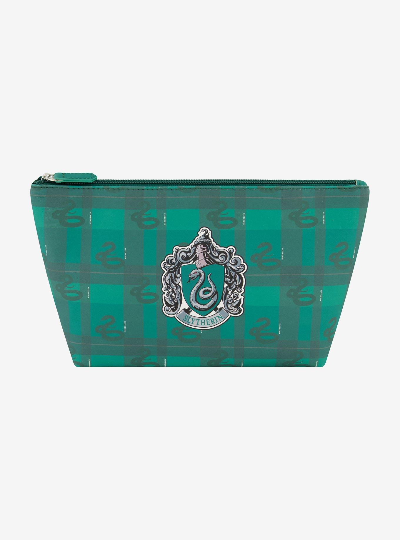 Harry Potter Slytherin Crest Cosmetic Travel Bag, , hi-res
