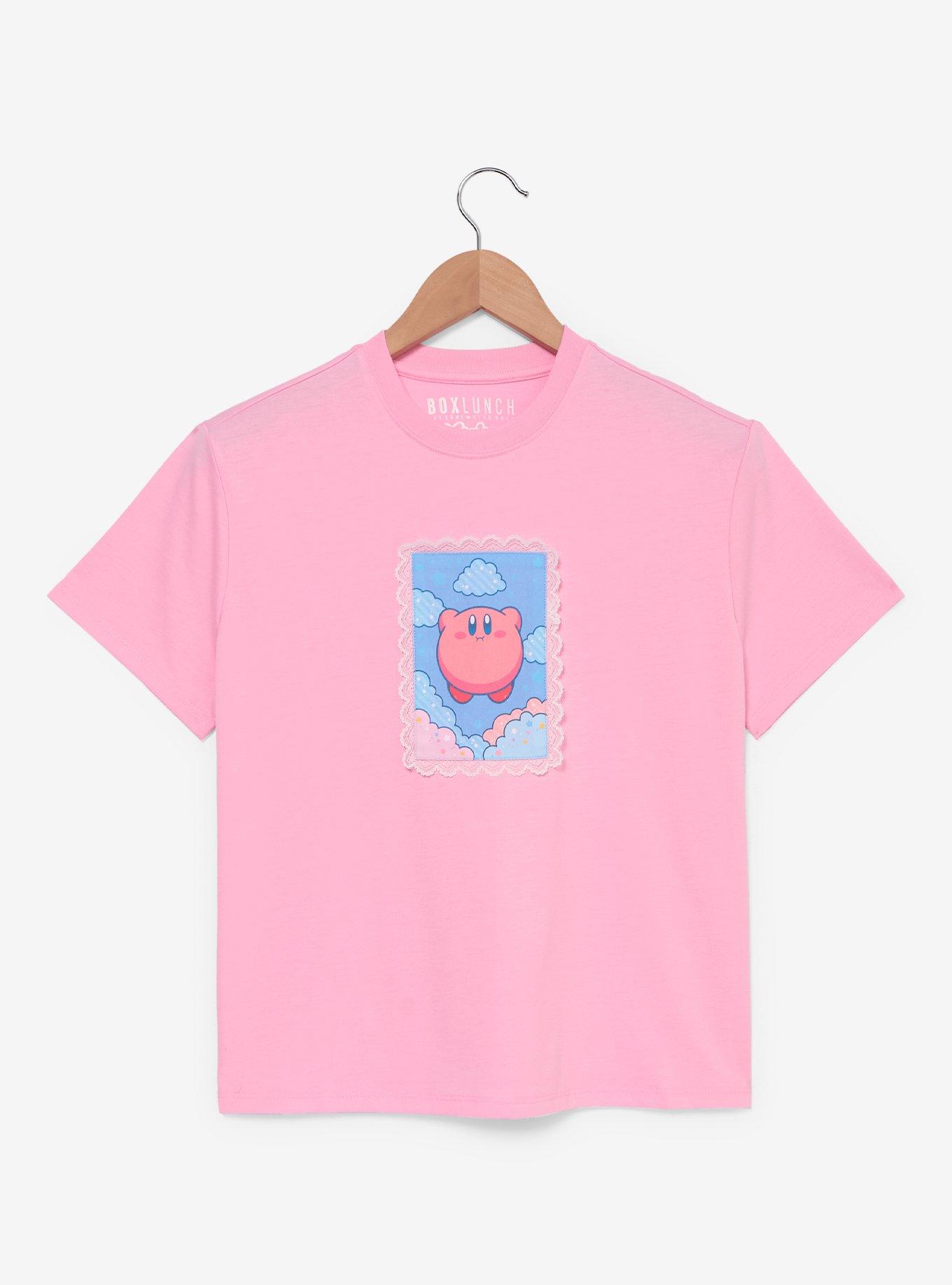 Nintendo Kirby Lace Women's T-Shirt — BoxLunch Exclusive, , hi-res