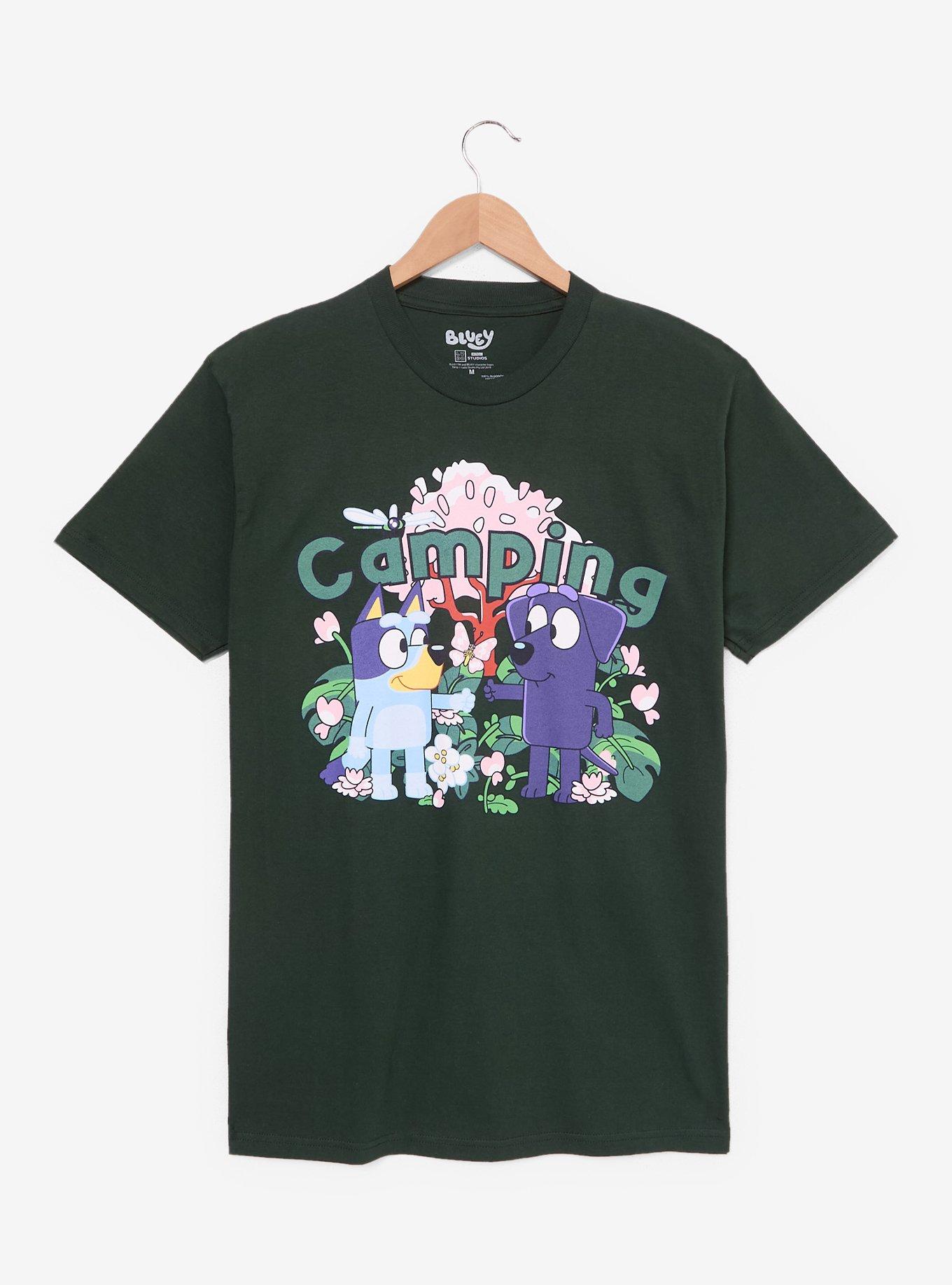 Bluey Camping T-Shirt — BoxLunch Exclusive, , hi-res