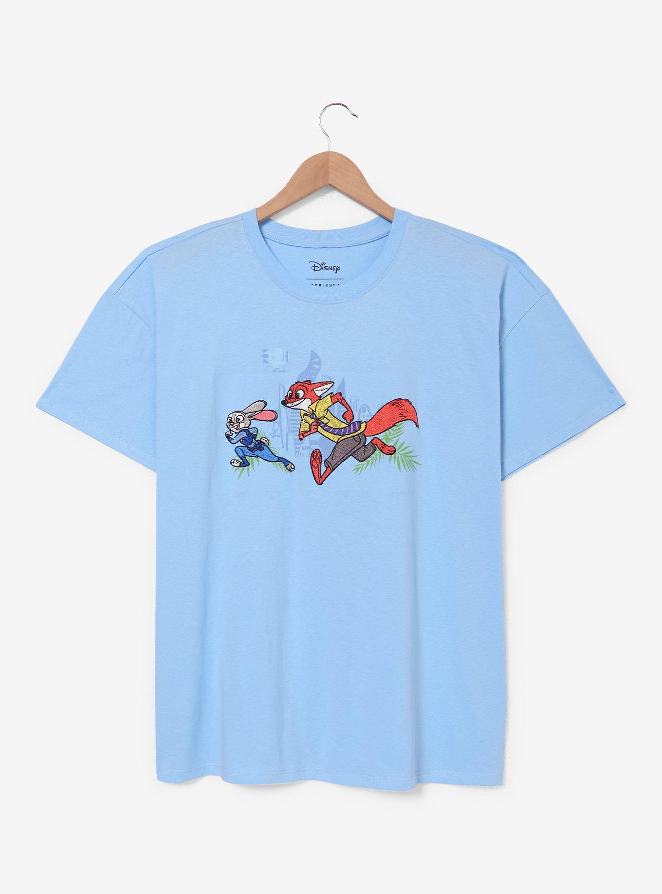 Disney Zootopia Nick & Judy Action Women's Plus T-Shirt - BoxLunch Exclusive