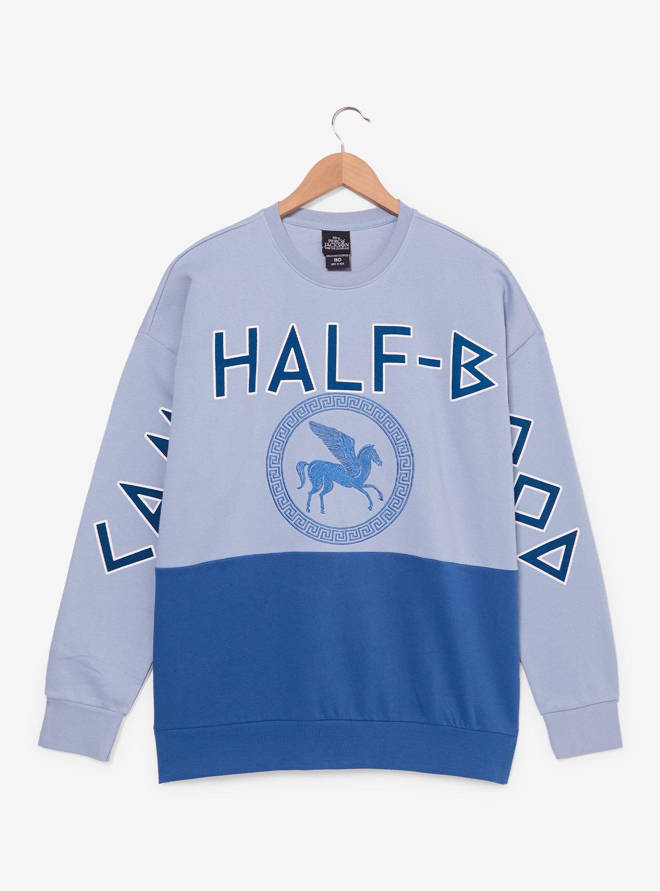 Percy Jackson and the Olympians Camp Half-Blood Panel Crewneck - BoxLunch Exclusive, , hi-res