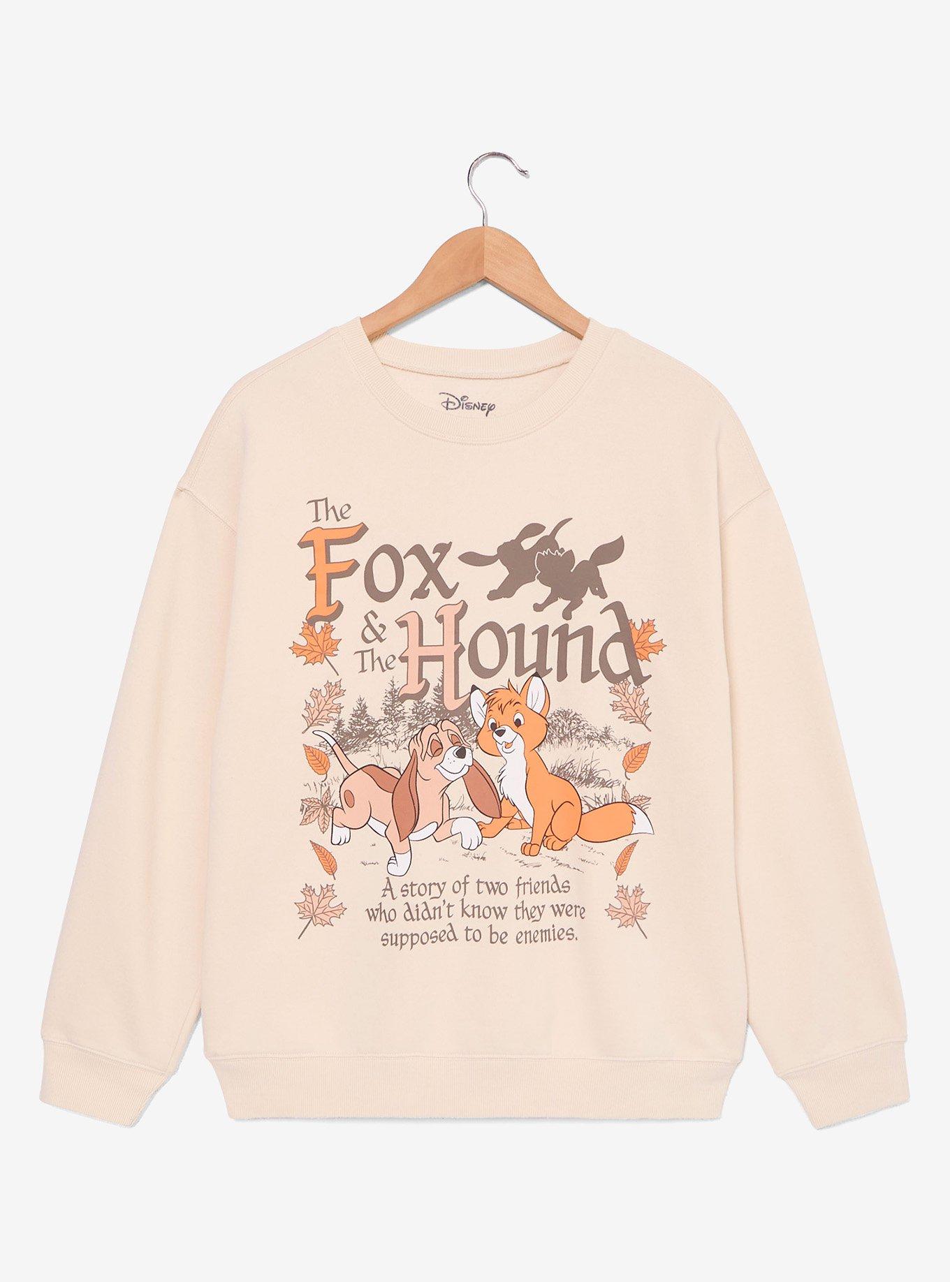 Disney The Fox and the Hound Vintage Women's Crewneck — BoxLunch Exclusive, , hi-res