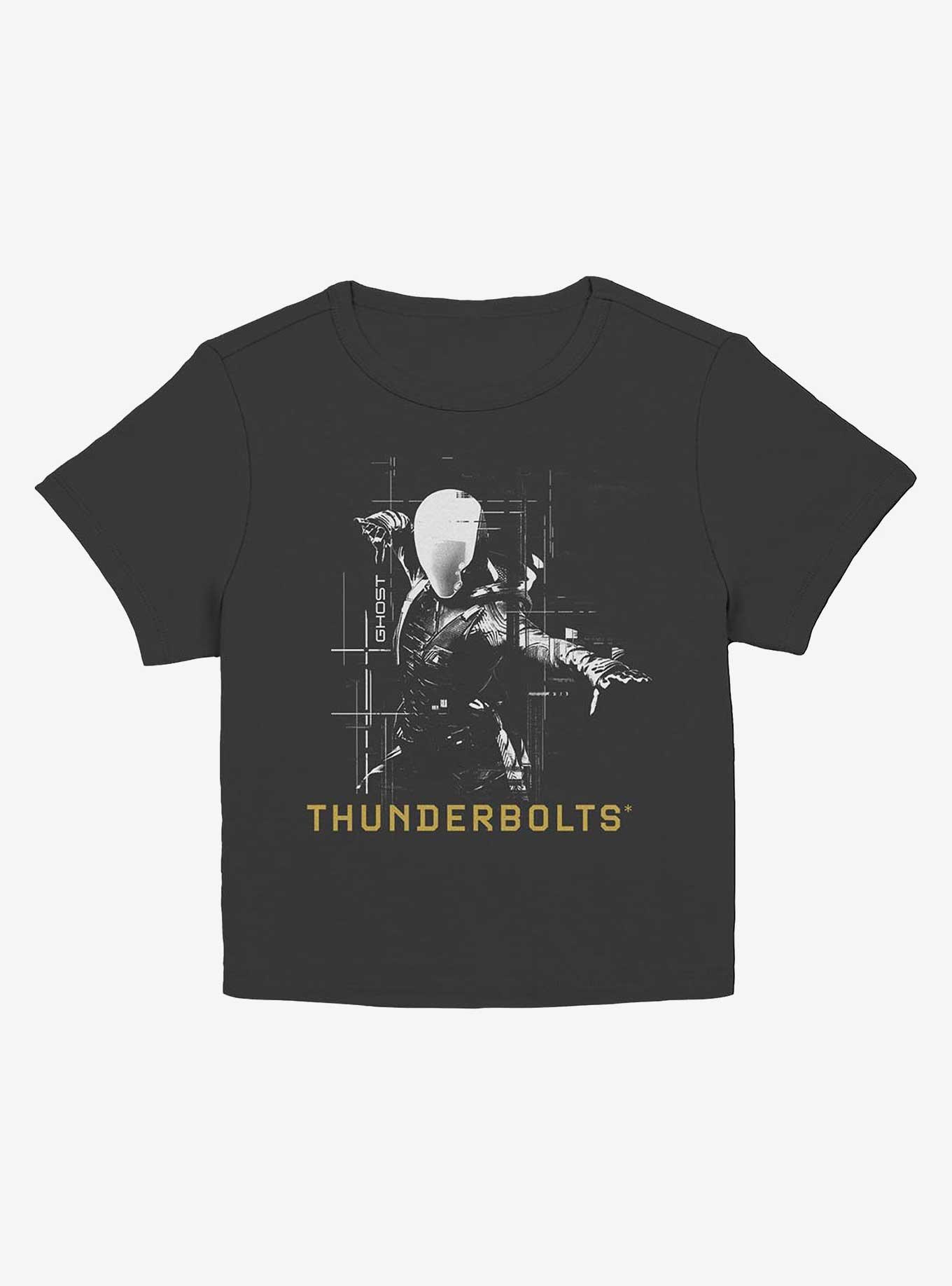 Marvel Thunderbolts* Ghost Silhouette Girls Baby T-Shirt, BLACK, hi-res