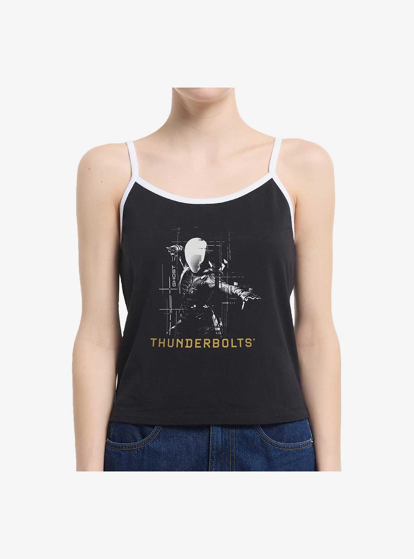Marvel Thunderbolts* Ghost Silhouette Girls Cami Tank, BLACK, hi-res