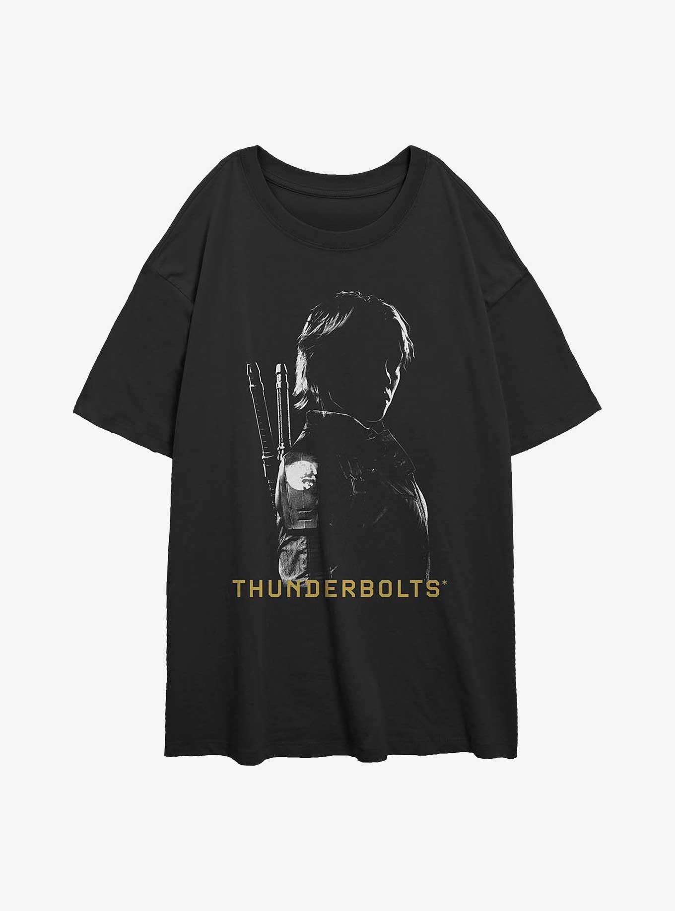 Marvel Thunderbolts* Yelena  In Shadows Girls Overiszed T-Shirt, , hi-res