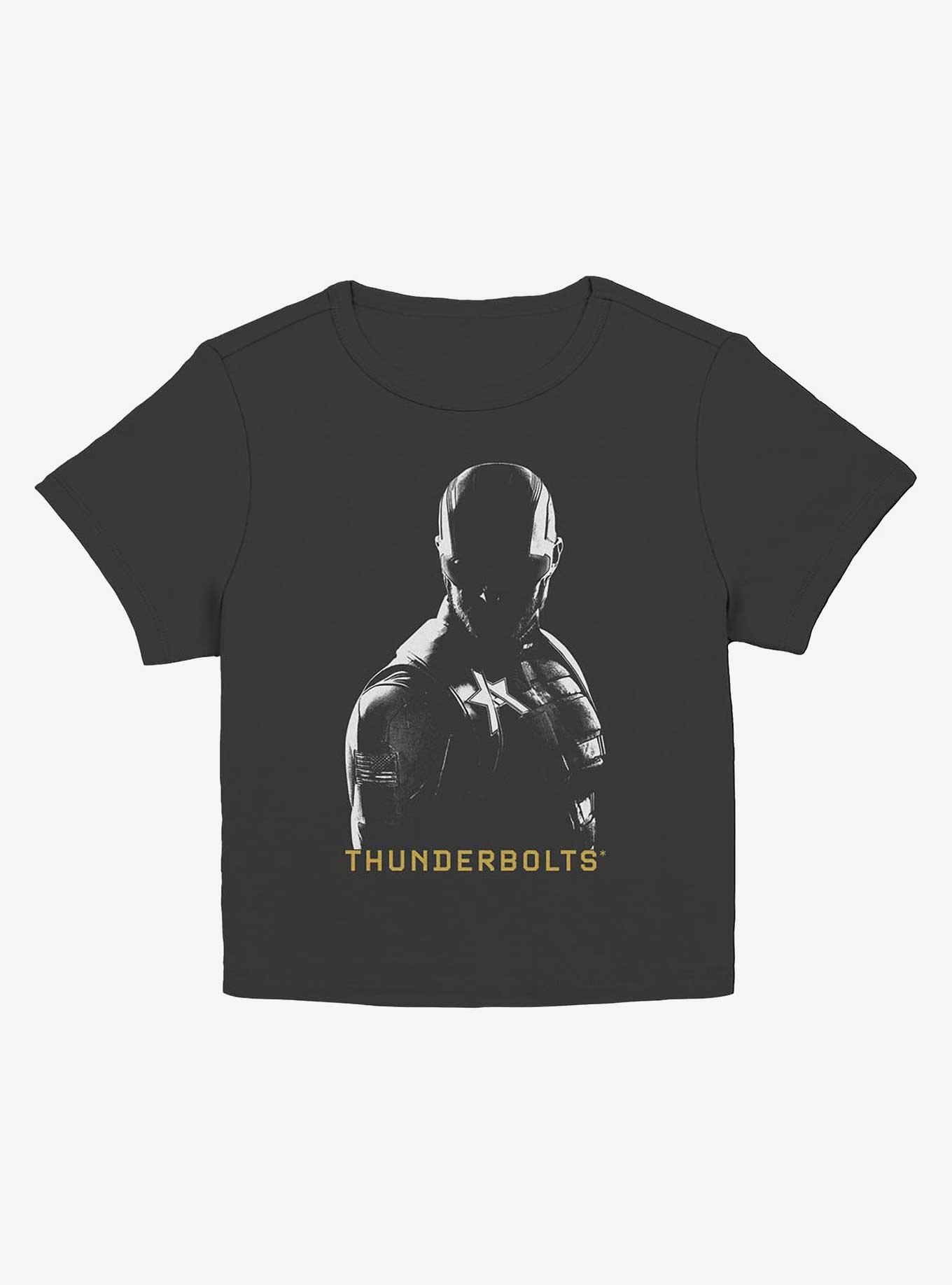 Marvel Thunderbolts* John Walker U.S. Agent In Shadows Girls Baby T-Shirt, BLACK, hi-res