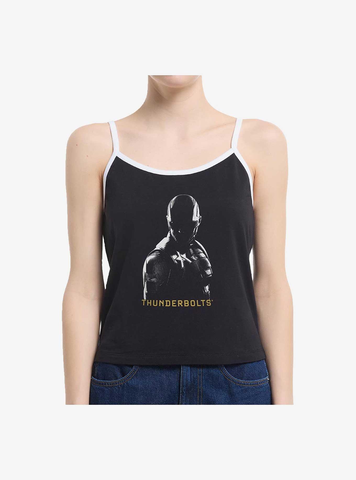 Marvel Thunderbolts* John Walker U.S. Agent In Shadows Girls Cami Tank, BLACK, hi-res