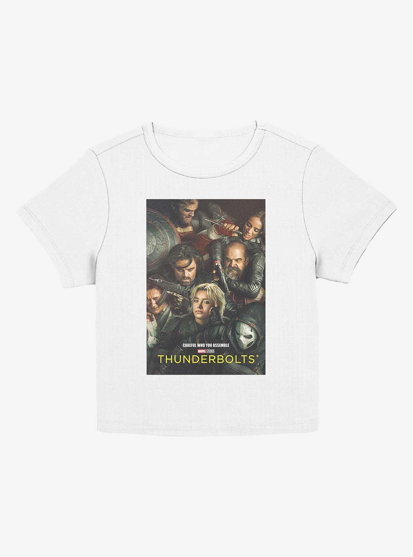 Marvel Thunderbolts* Team Poster Girls Baby T-Shirt, EGRET, hi-res