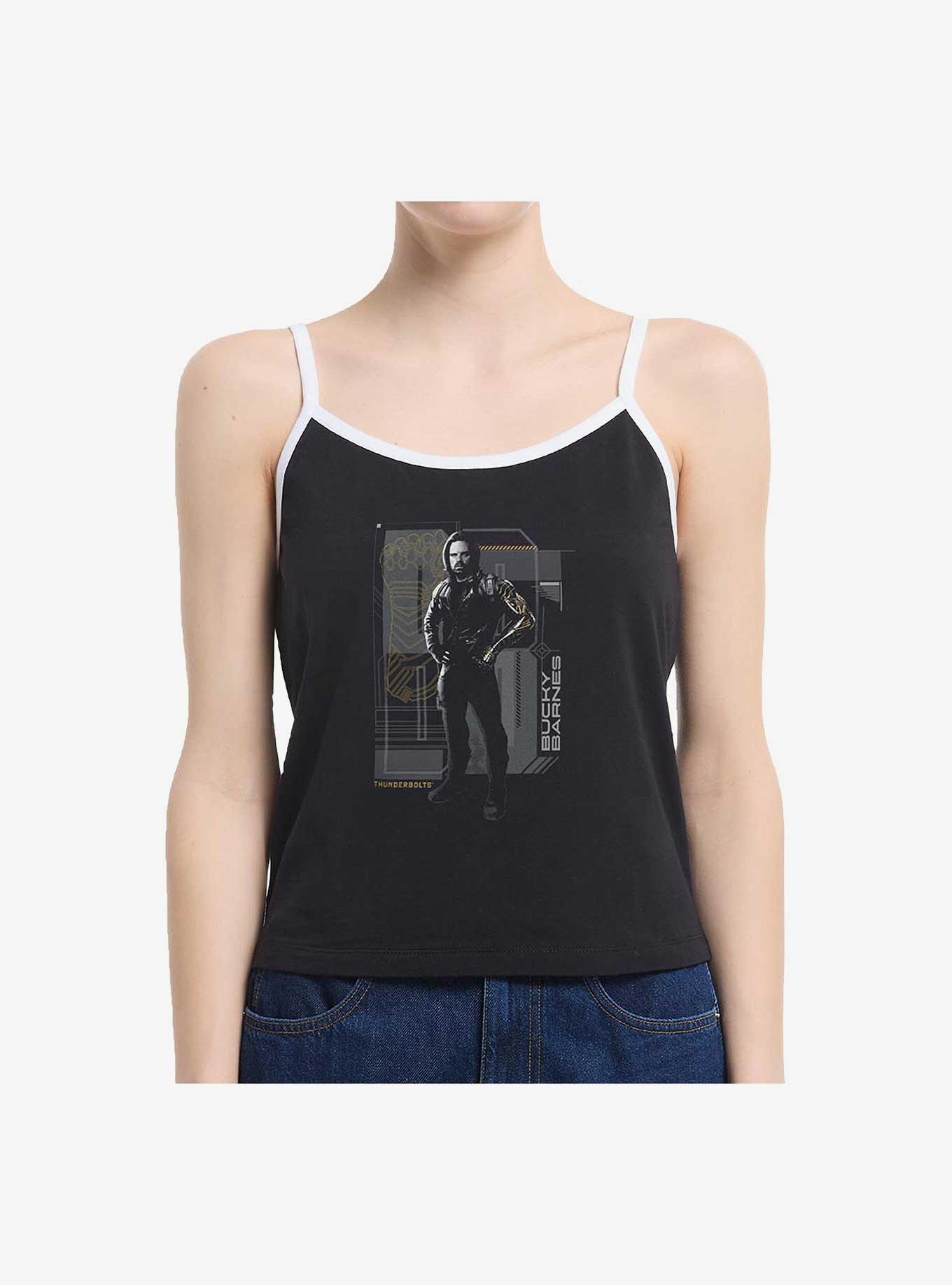 Marvel Thunderbolts* Bucky Barnes Winter Soldier Pose Girls Cami Tank, , hi-res