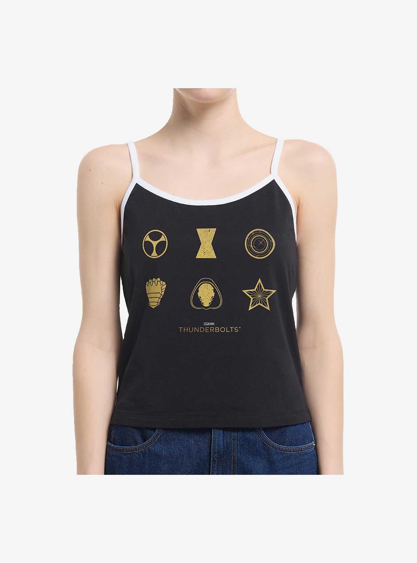 Marvel Thunderbolts* Member Icons Girls Cami Tank, BLACK, hi-res