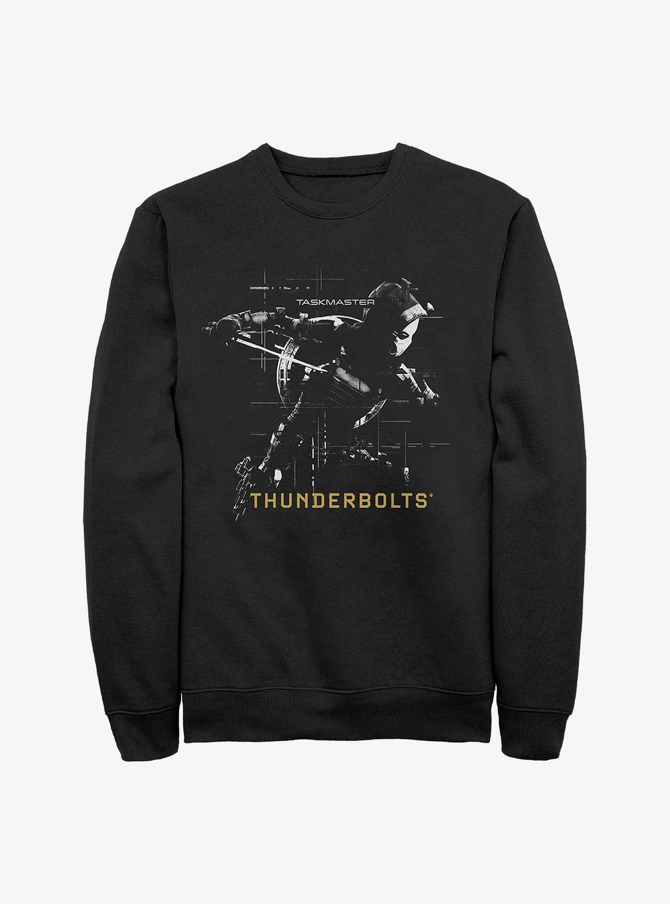 Marvel Thunderbolts* Taskmaster Silhouette Sweatshirt, BLACK, hi-res