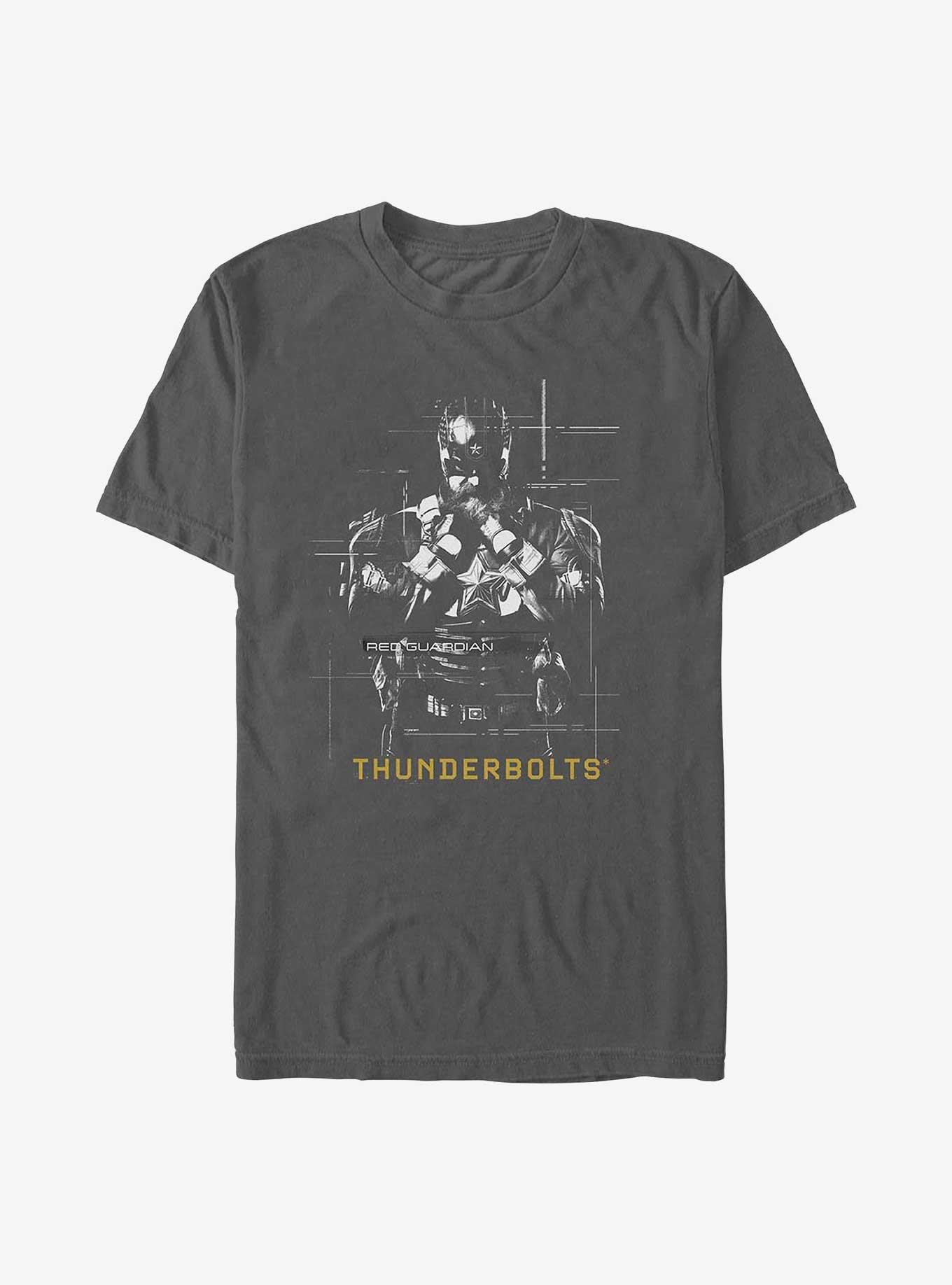 Marvel Thunderbolts* Red Guardian Silhouette Garment Dye T-Shirt, PEPPER, hi-res