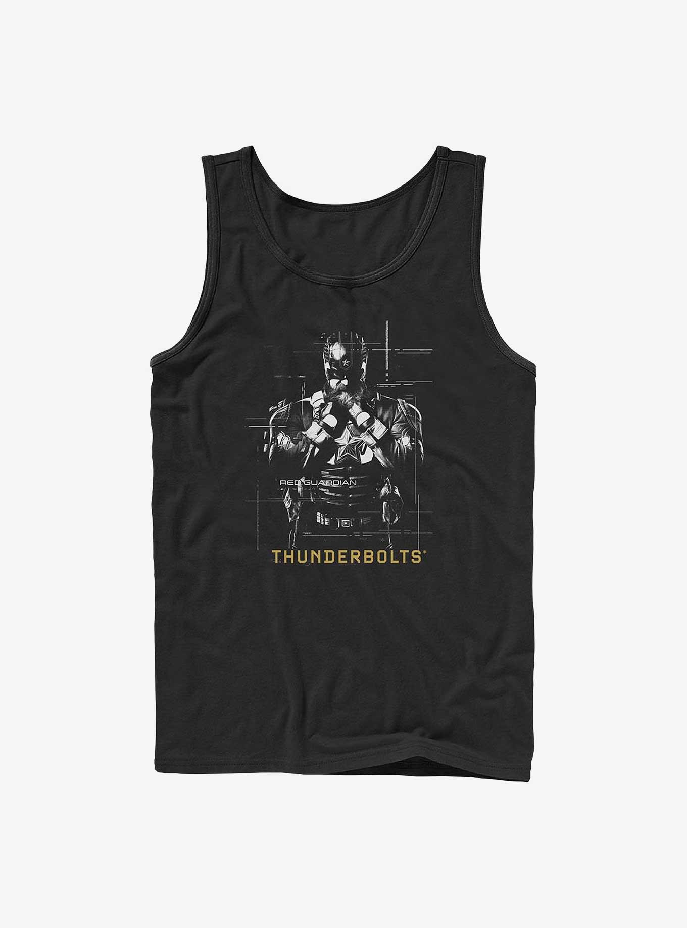 Marvel Thunderbolts* Red Guardian Silhouette Tank, BLACK, hi-res
