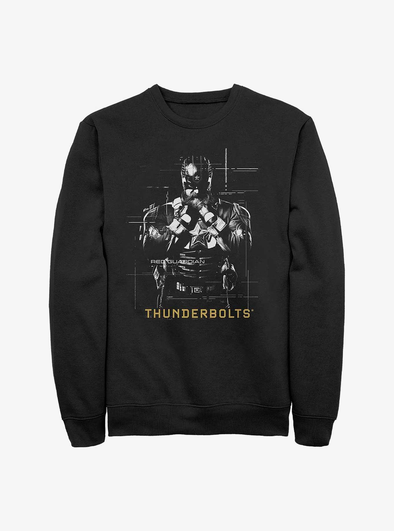 Marvel Thunderbolts* Red Guardian Silhouette Sweatshirt, BLACK, hi-res