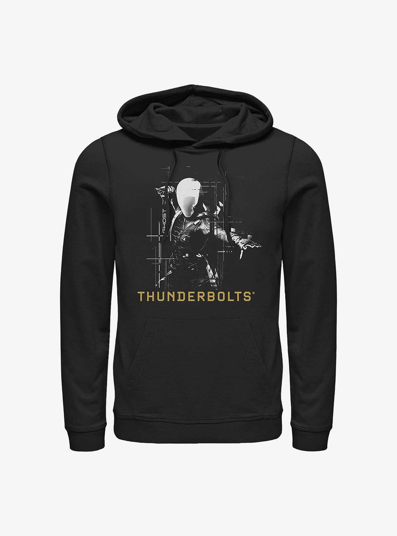 Marvel Thunderbolts* Ghost Silhouette Hoodie, , hi-res