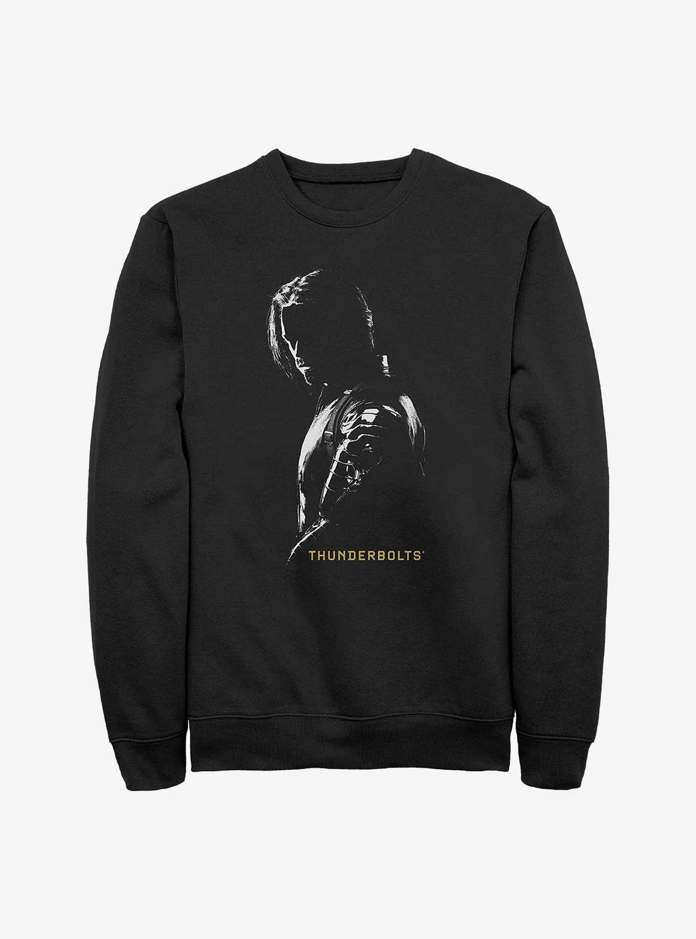 Marvel Thunderbolts* Bucky Barnes Winer Solider In Shadows Sweatshirt, , hi-res