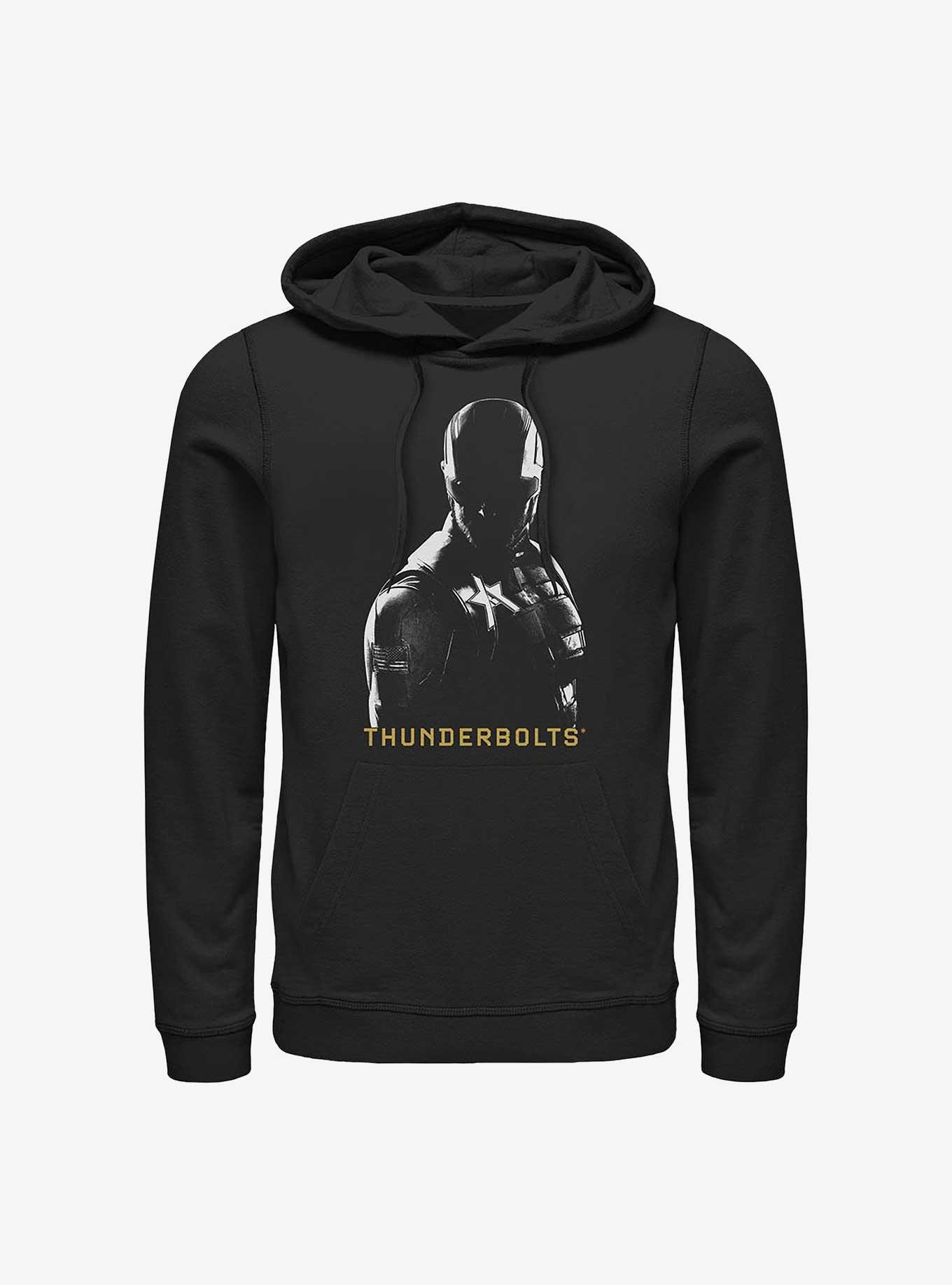 Marvel Thunderbolts* John Walker U.S. Agent In Shadows Hoodie, BLACK, hi-res