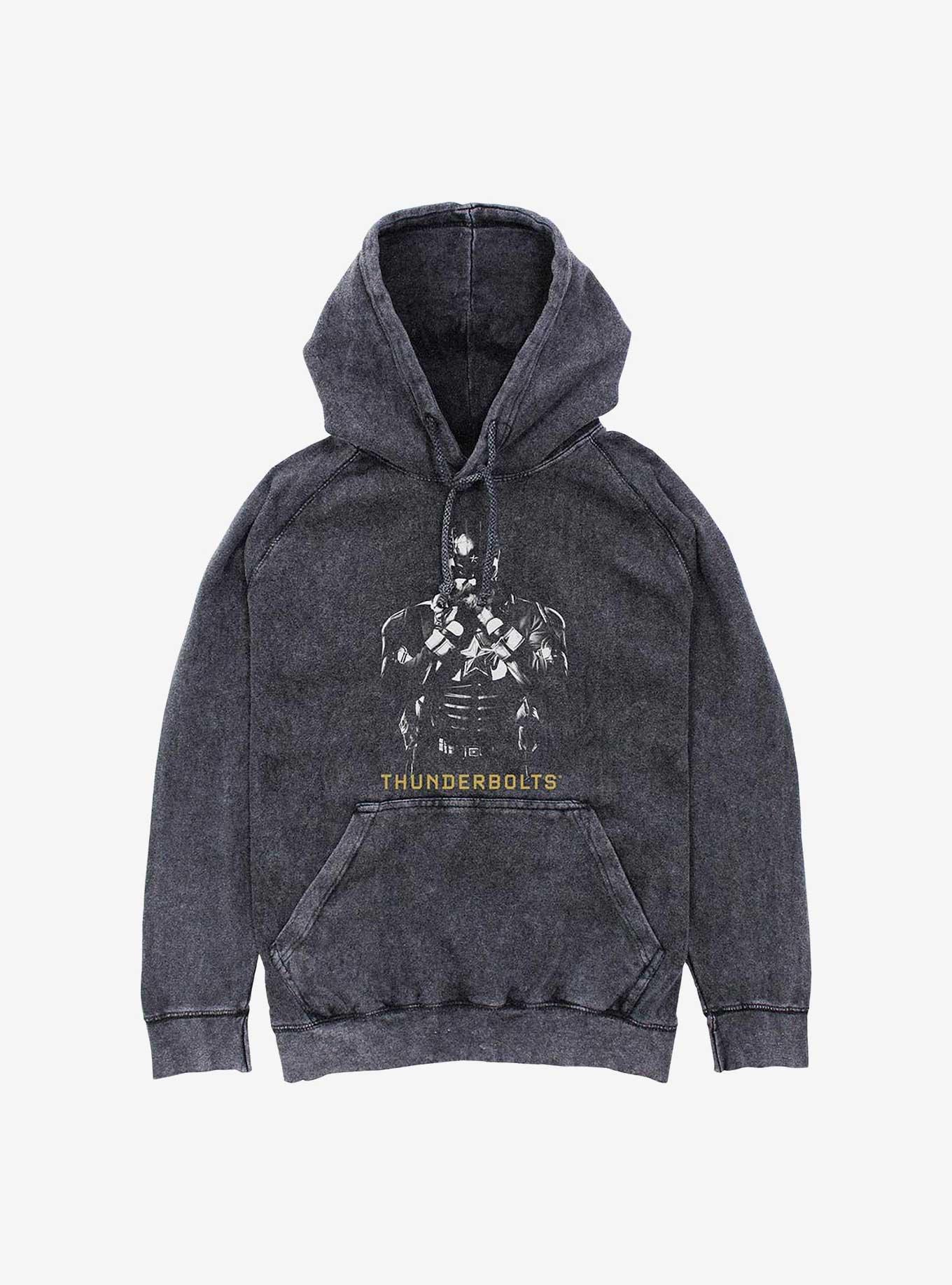 Marvel Thunderbolts* Red Guardian In Shadows Mineral Wash Hoodie