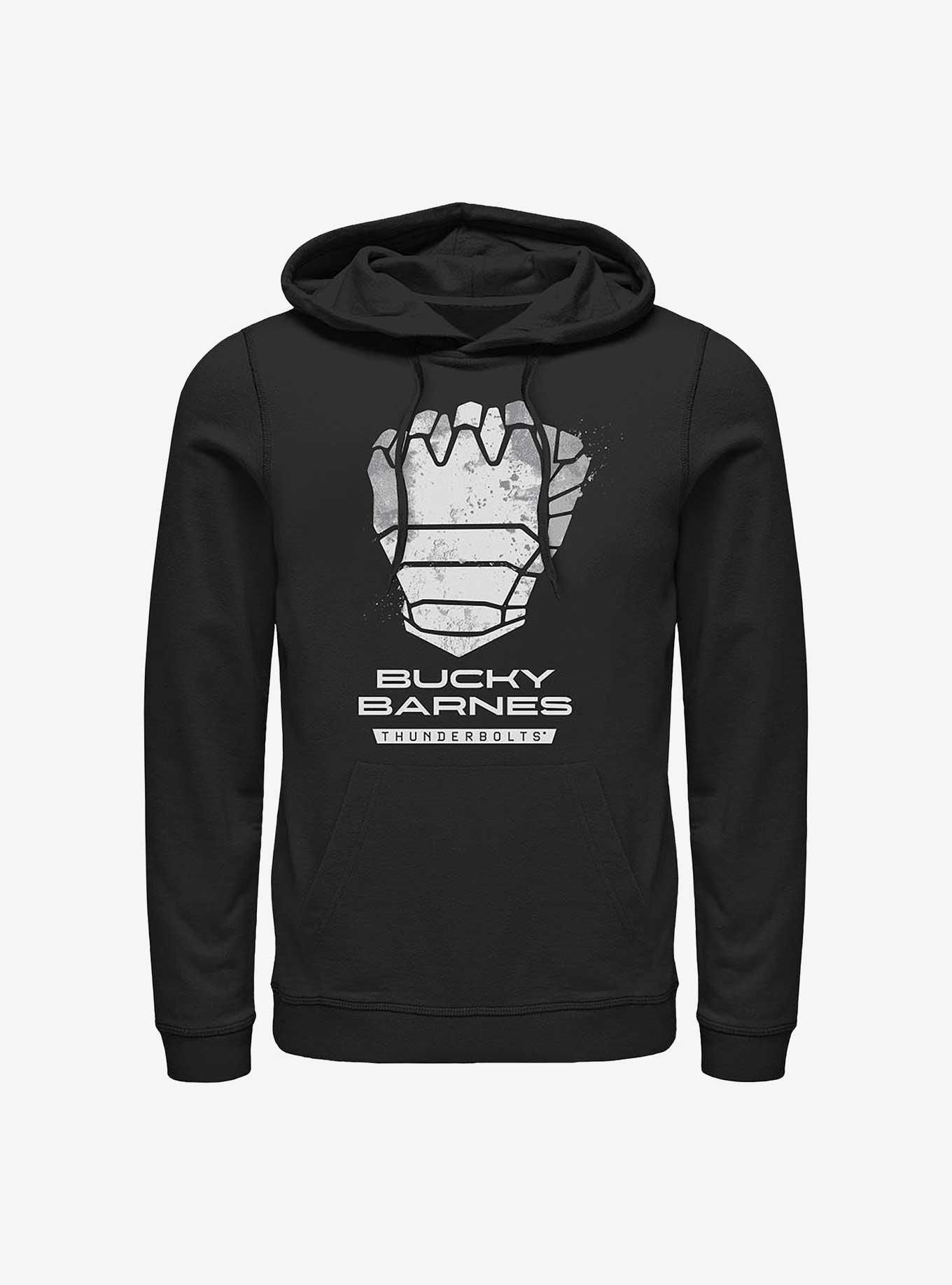 Marvel Thunderbolts* Bucky Barnes Winter Soldier Logo Hoodie