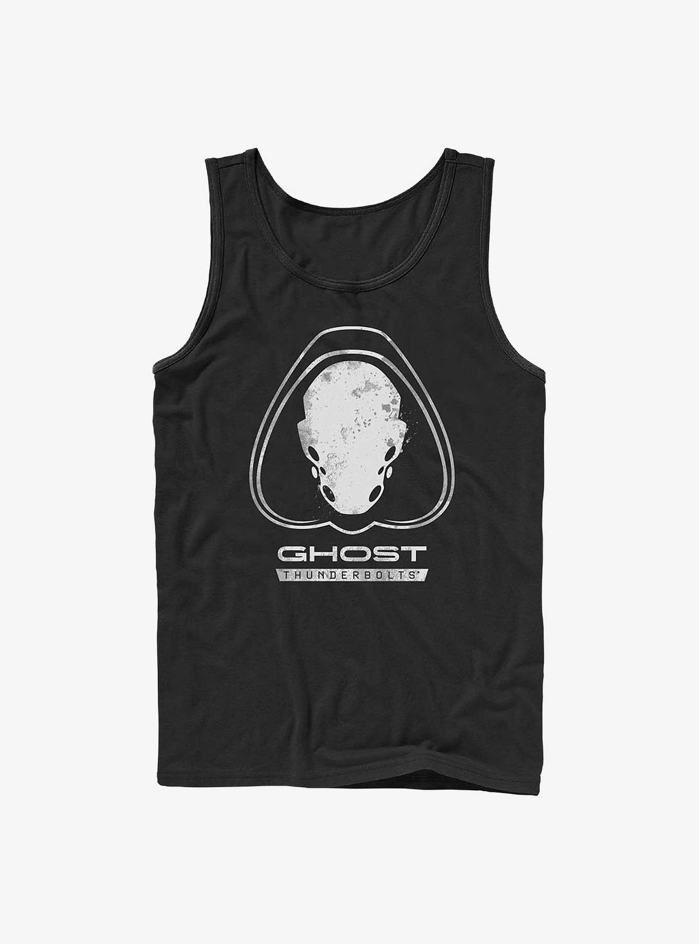 Marvel Thunderbolts* Ghost Logo Tank, BLACK, hi-res