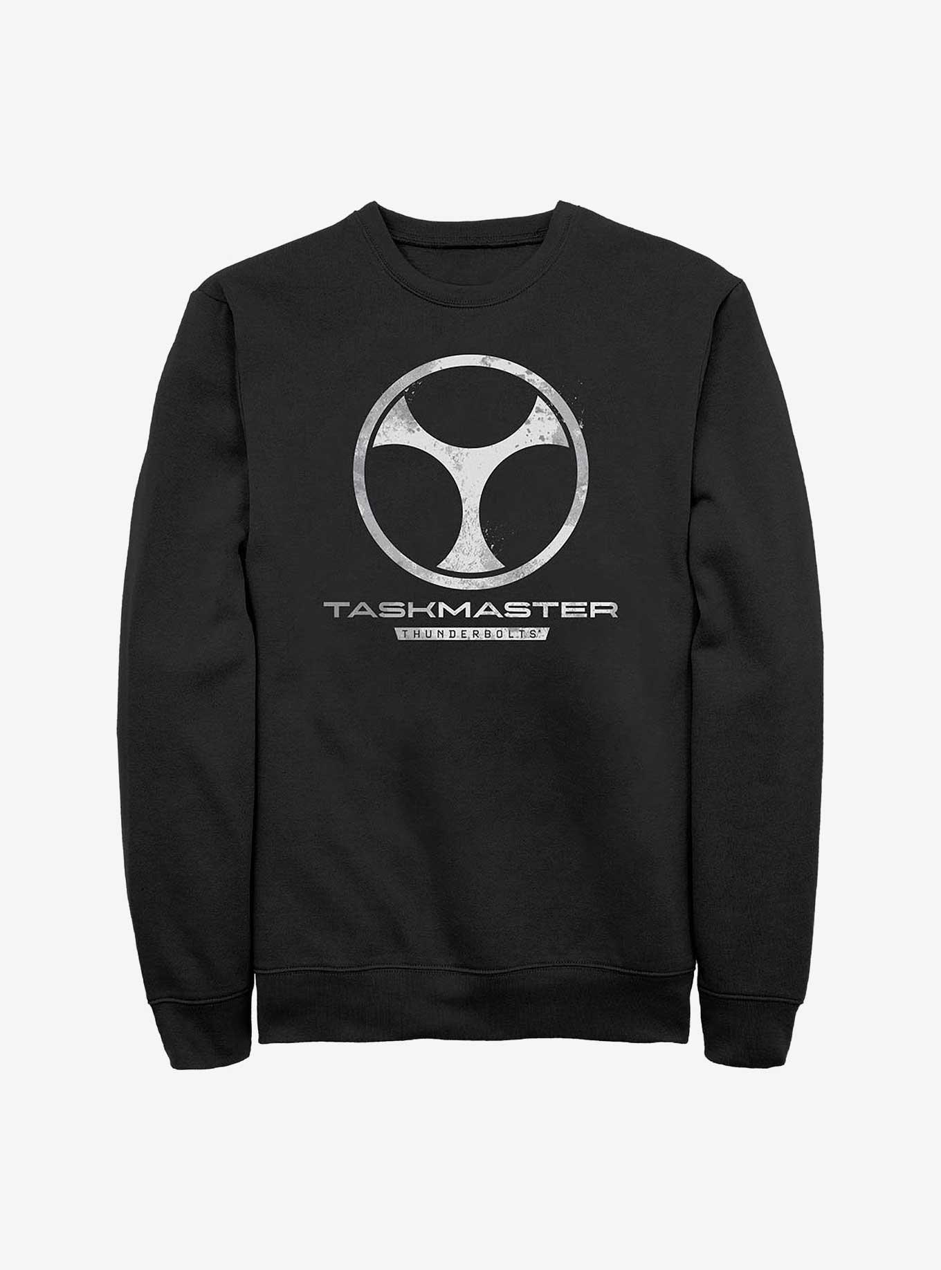 Marvel Thunderbolts* Taskmaster Logo Sweatshirt, BLACK, hi-res