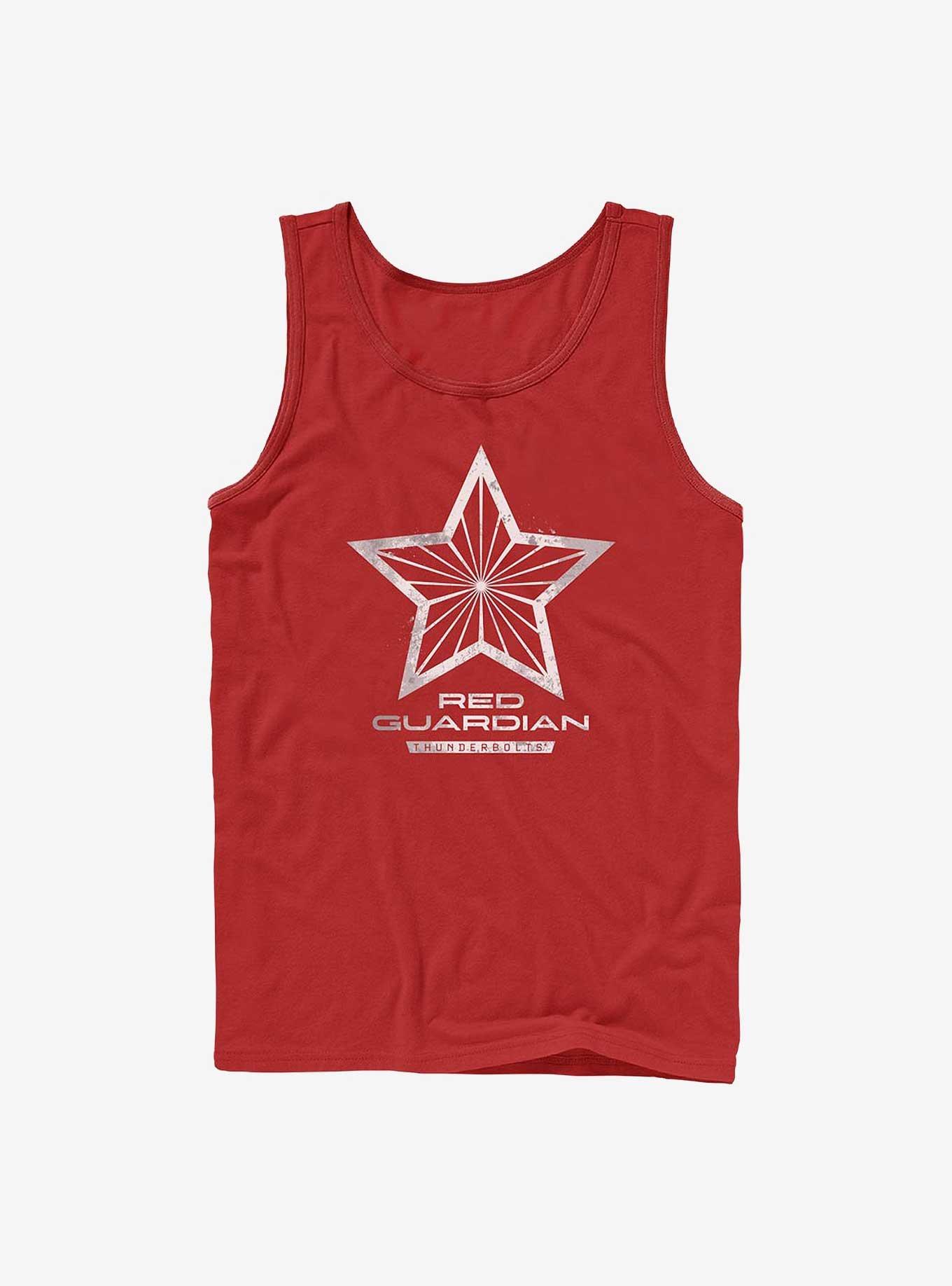 Marvel Thunderbolts* Red Guardian Logo Tank, RED, hi-res