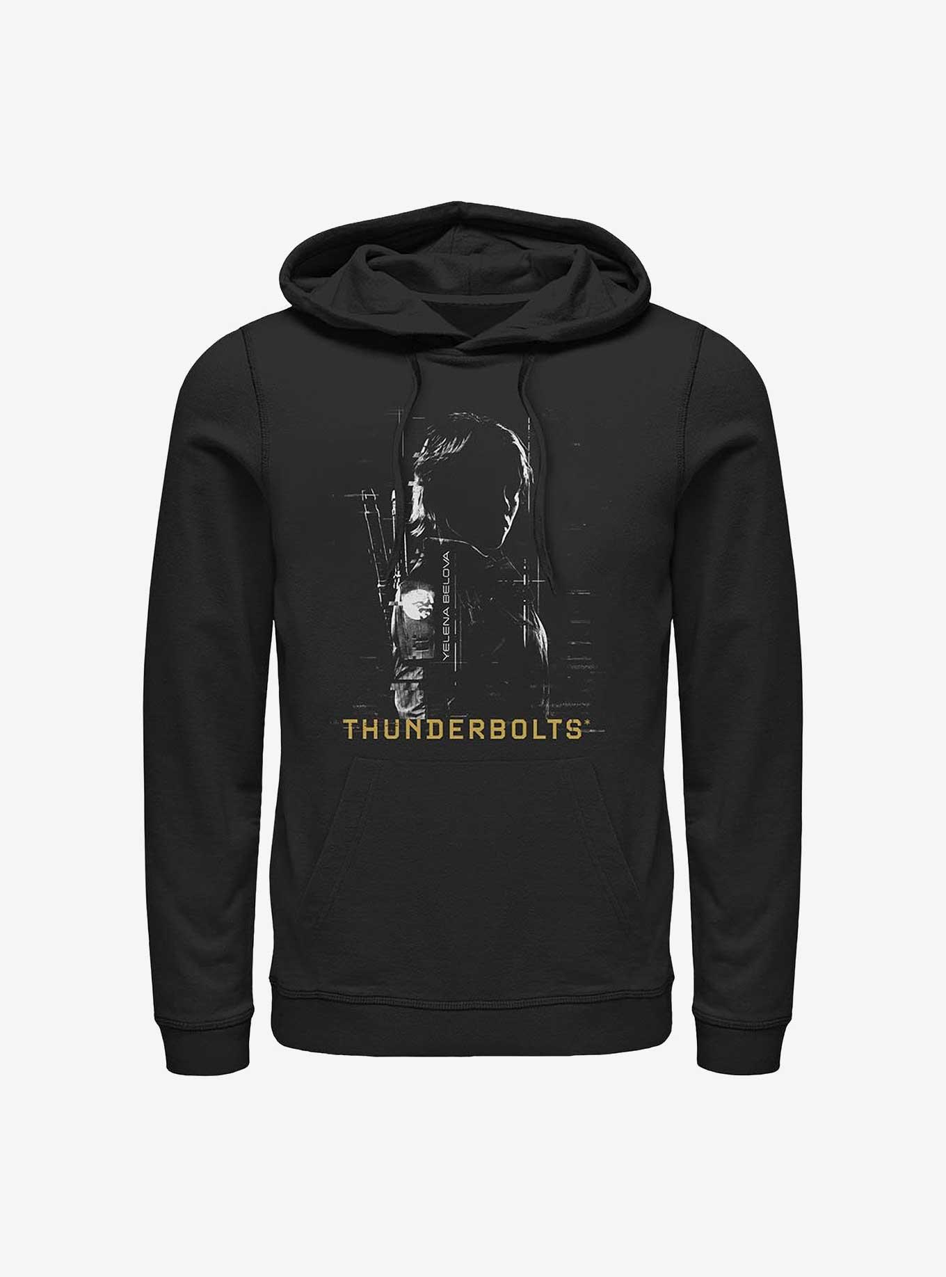 Marvel Thunderbolts* Yelena Silhouette Hoodie, BLACK, hi-res