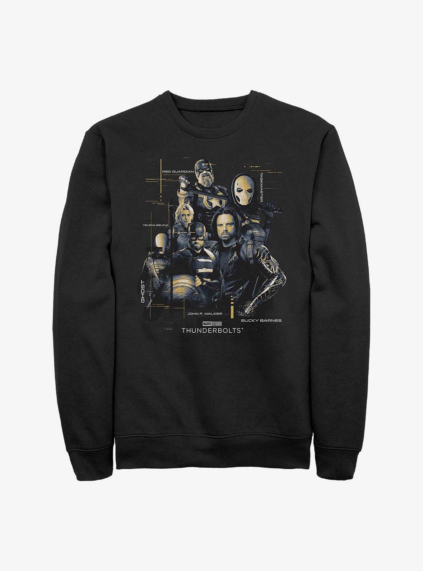 Marvel Thunderbolts* Team Pose Sweatshirt, BLACK, hi-res