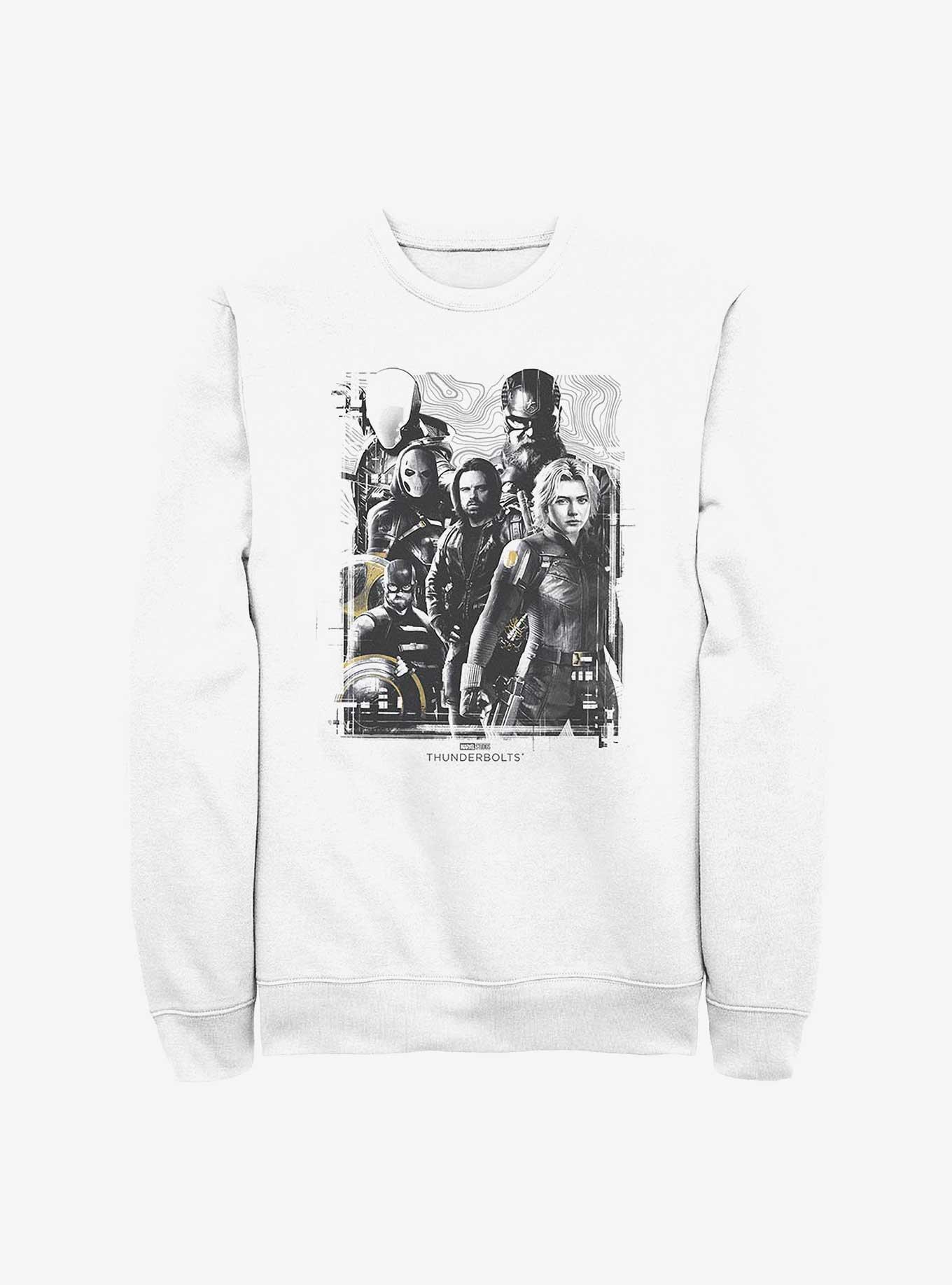 Marvel Thunderbolts* Group Sweatshirt, WHITE, hi-res