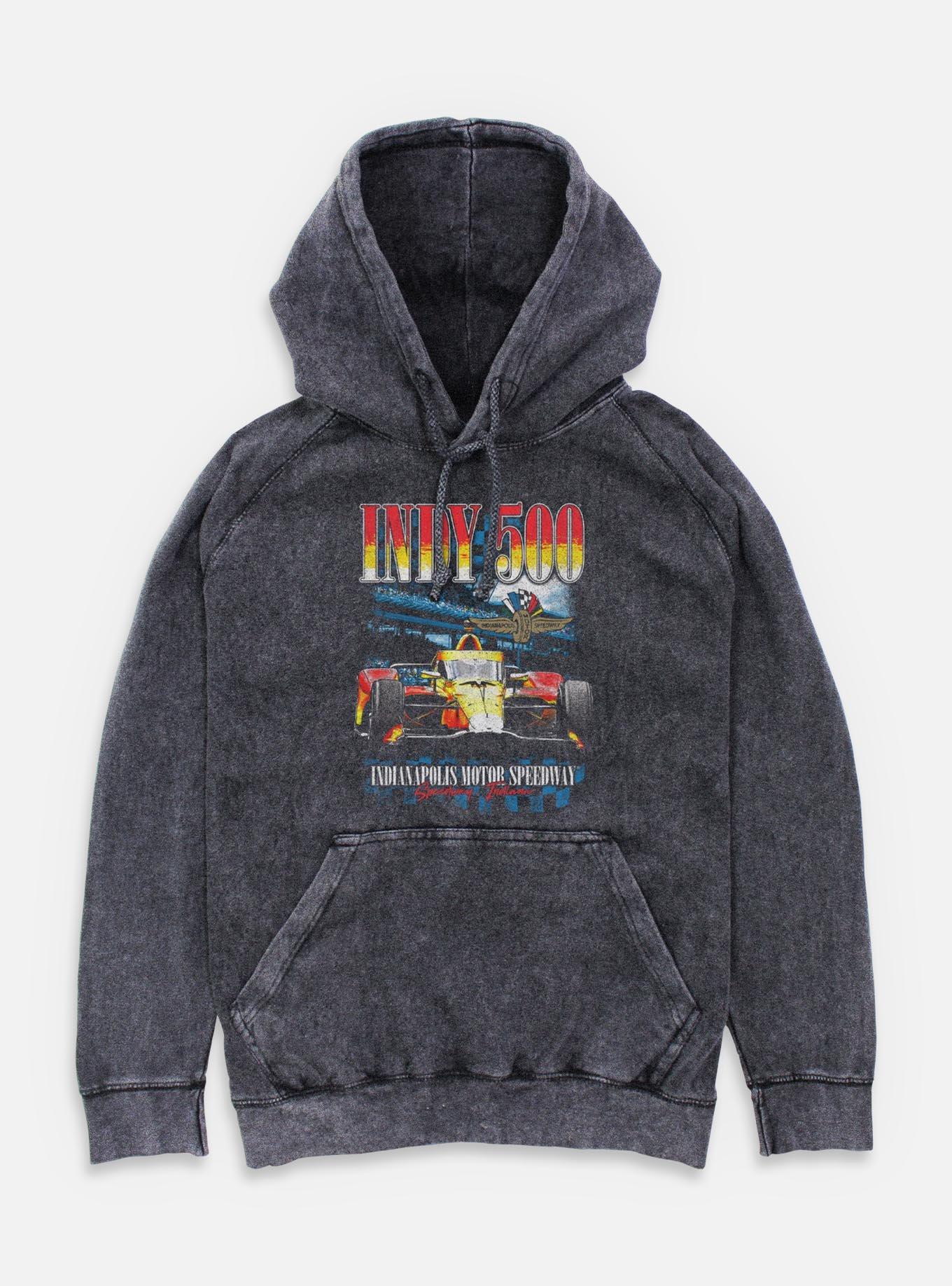 Indianapolis 500 Indy Crowd Mineral Wash Hoodie, , hi-res