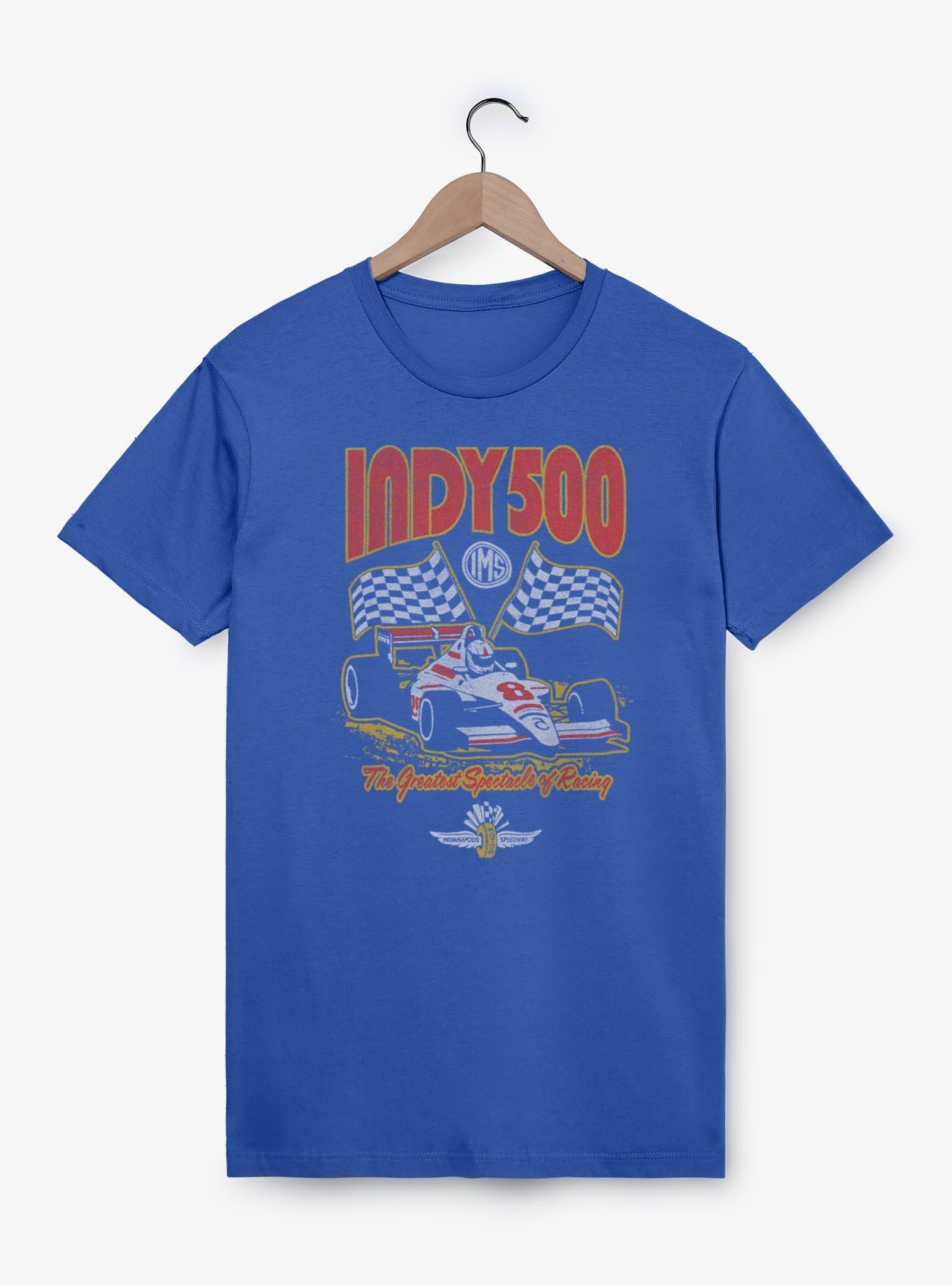 Indianapolis 500 Checkered Flags Racing T-Shirt, , hi-res