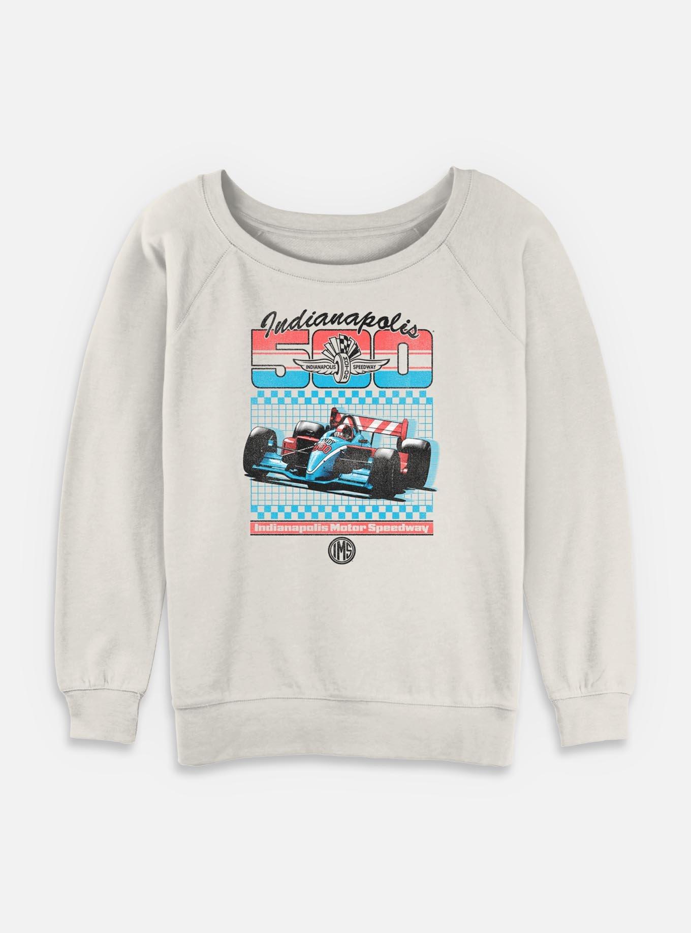 Indianapolis 500 Retro Sport Womens Slouchy Sweatshirt, , hi-res