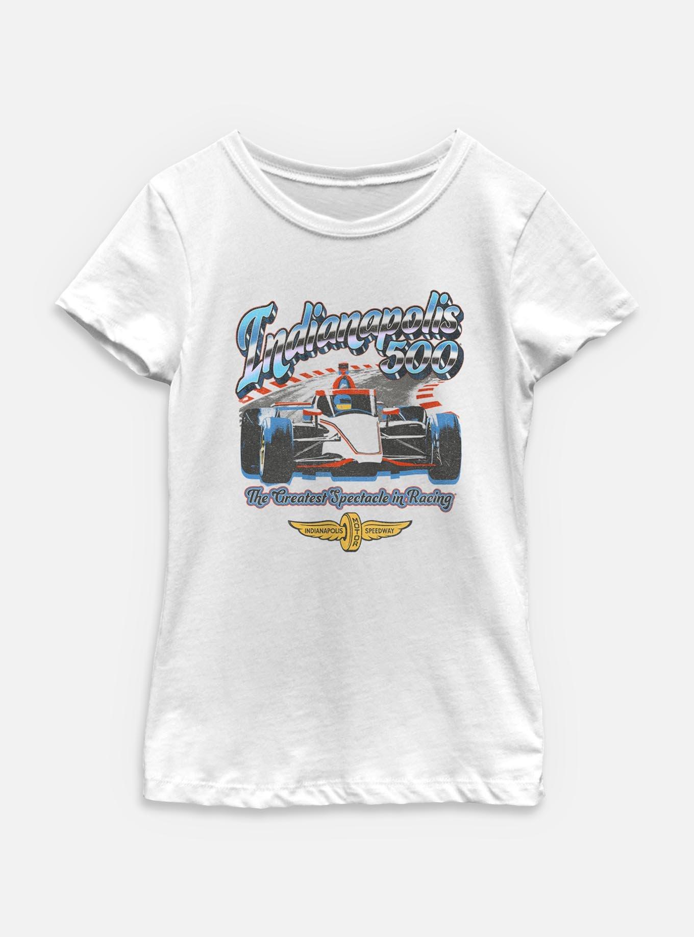 Indianapolis 500 Chrome Youth Girls T-Shirt, , hi-res