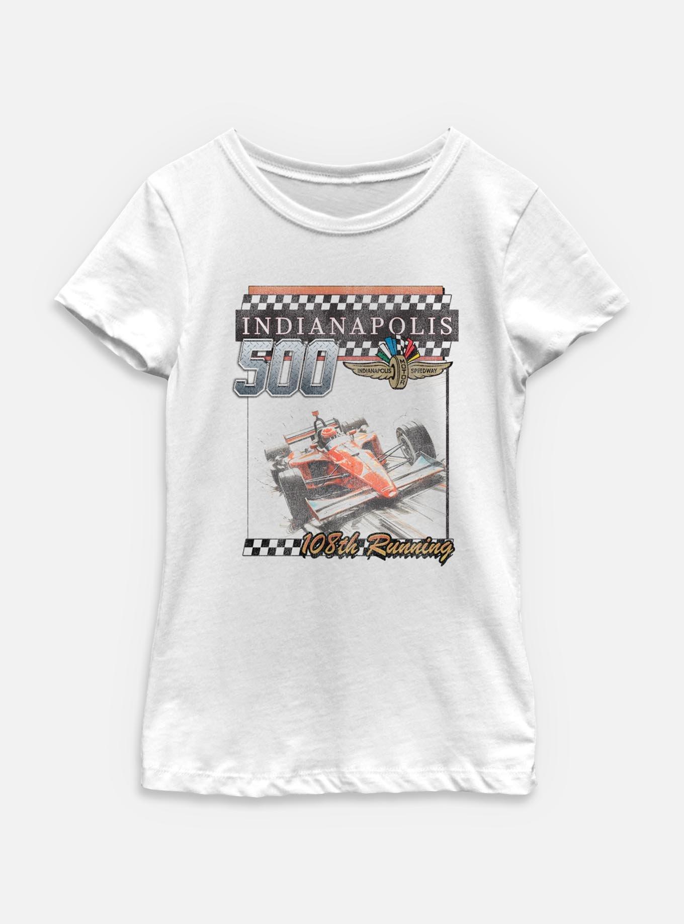 Indianapolis 500 108Th Running Youth Girls T-Shirt, , hi-res