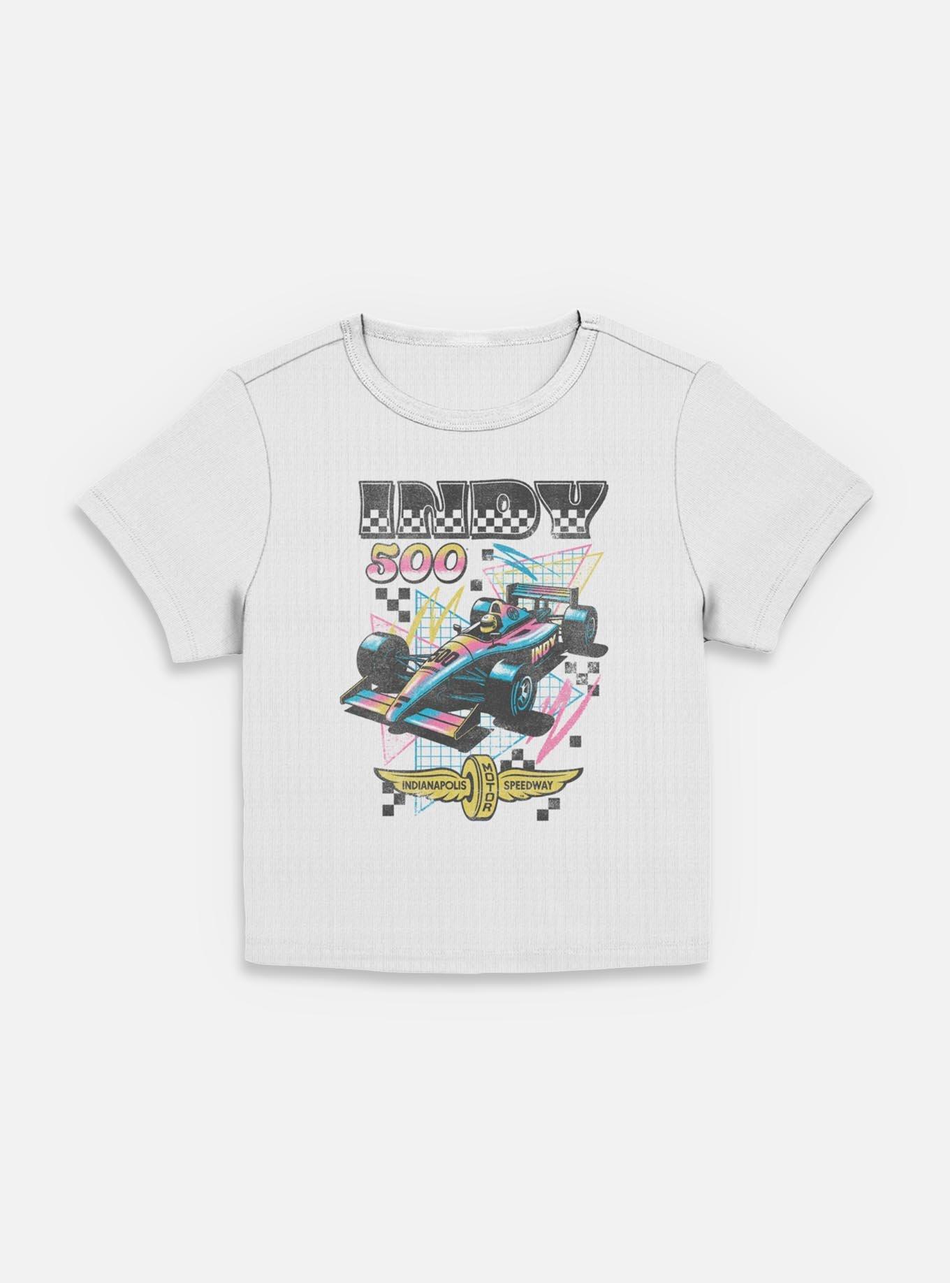 Indianapolis 500 90's Vibe Women Baby T-Shirt, EGRET, hi-res