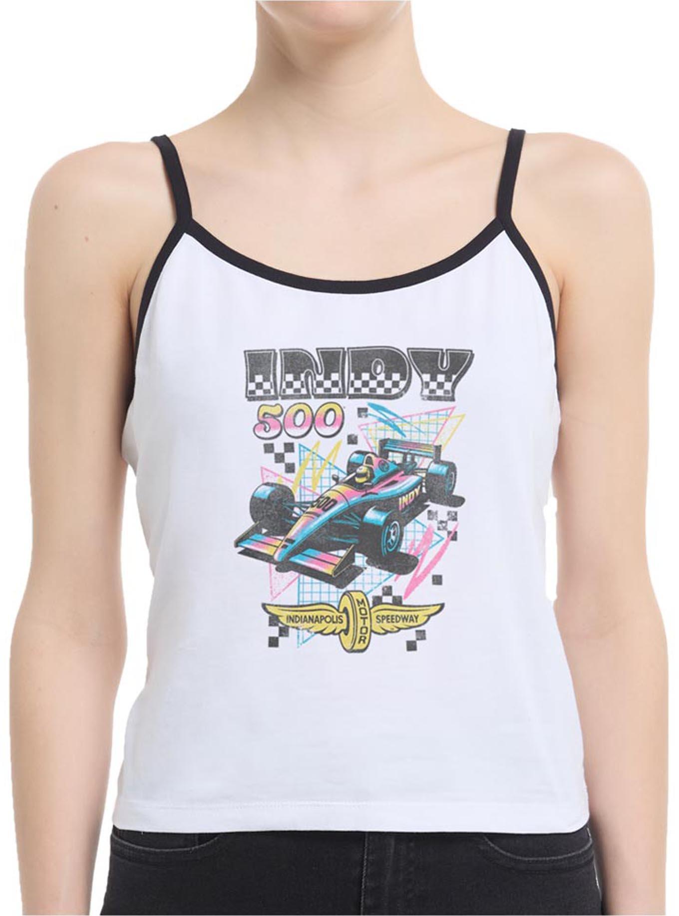 Indianapolis 500 90's Vibe Womens Cami, WHITE, hi-res